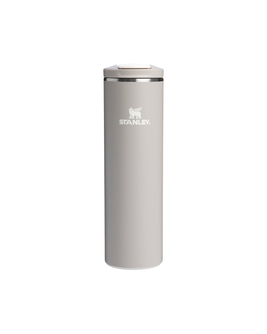 Stanley 1913 Thermobecher - 0,59L THE TRANSIT FLIPTOP MUG Ash Grau