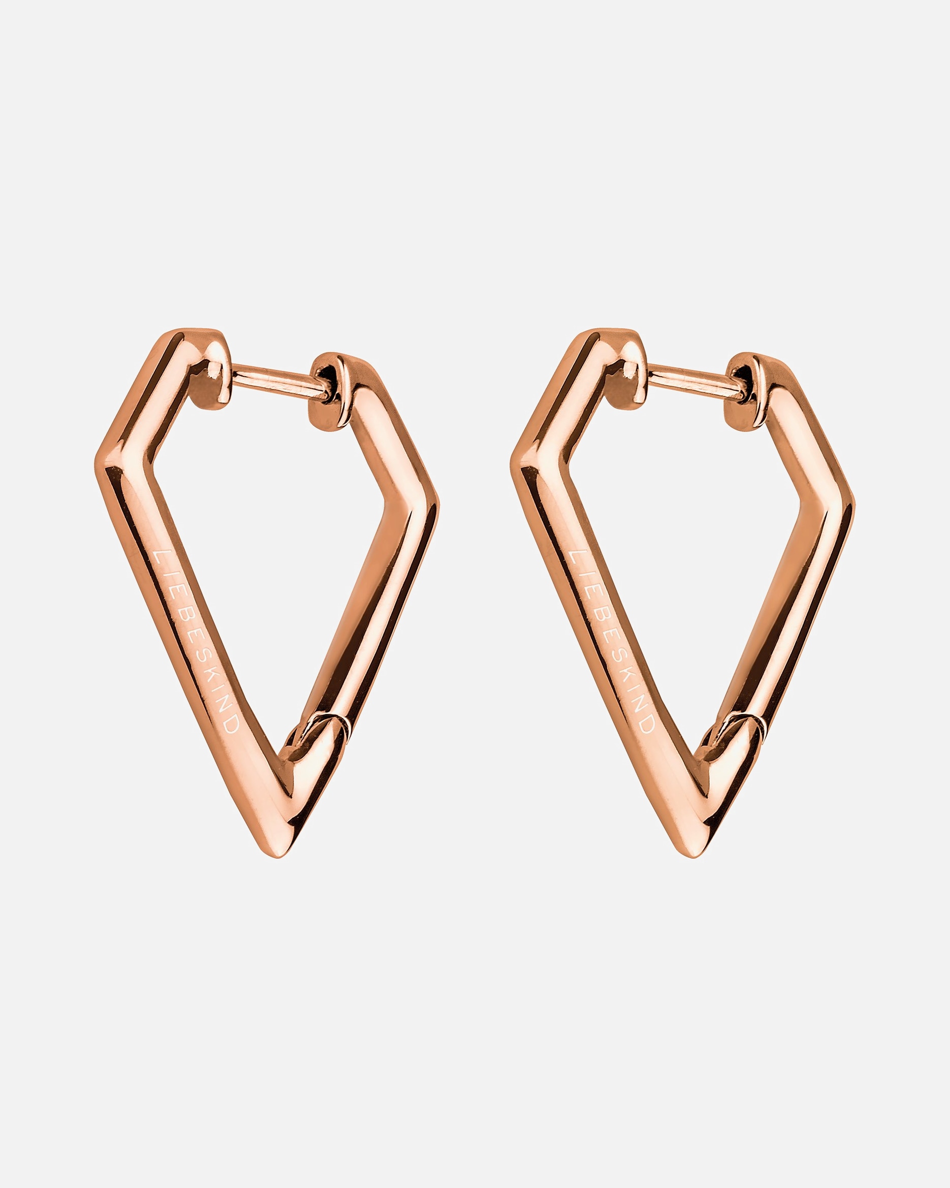 Ohrringe für Weiblich Liebeskind Ohrstecker Edelstahl roségold