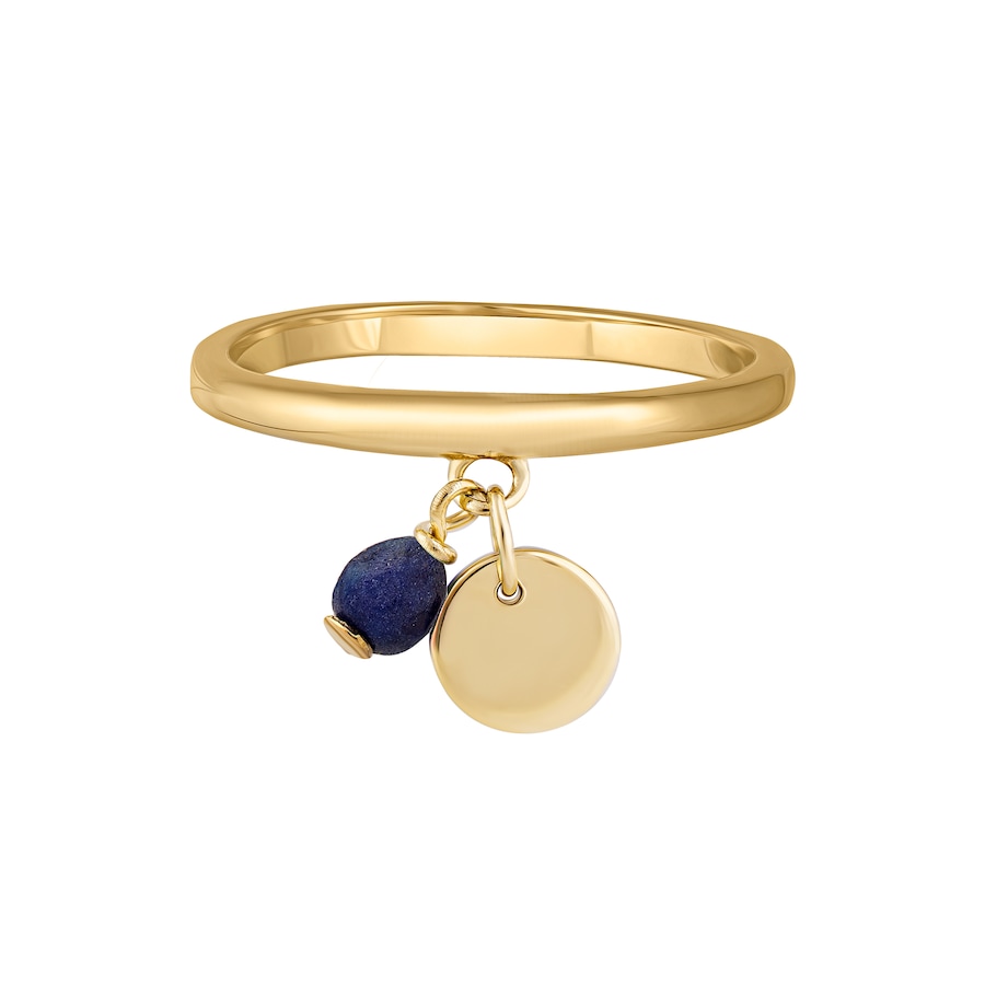 caï Ring 925/- Sterling Silber Lapislazuli 050 (15,9) Damen