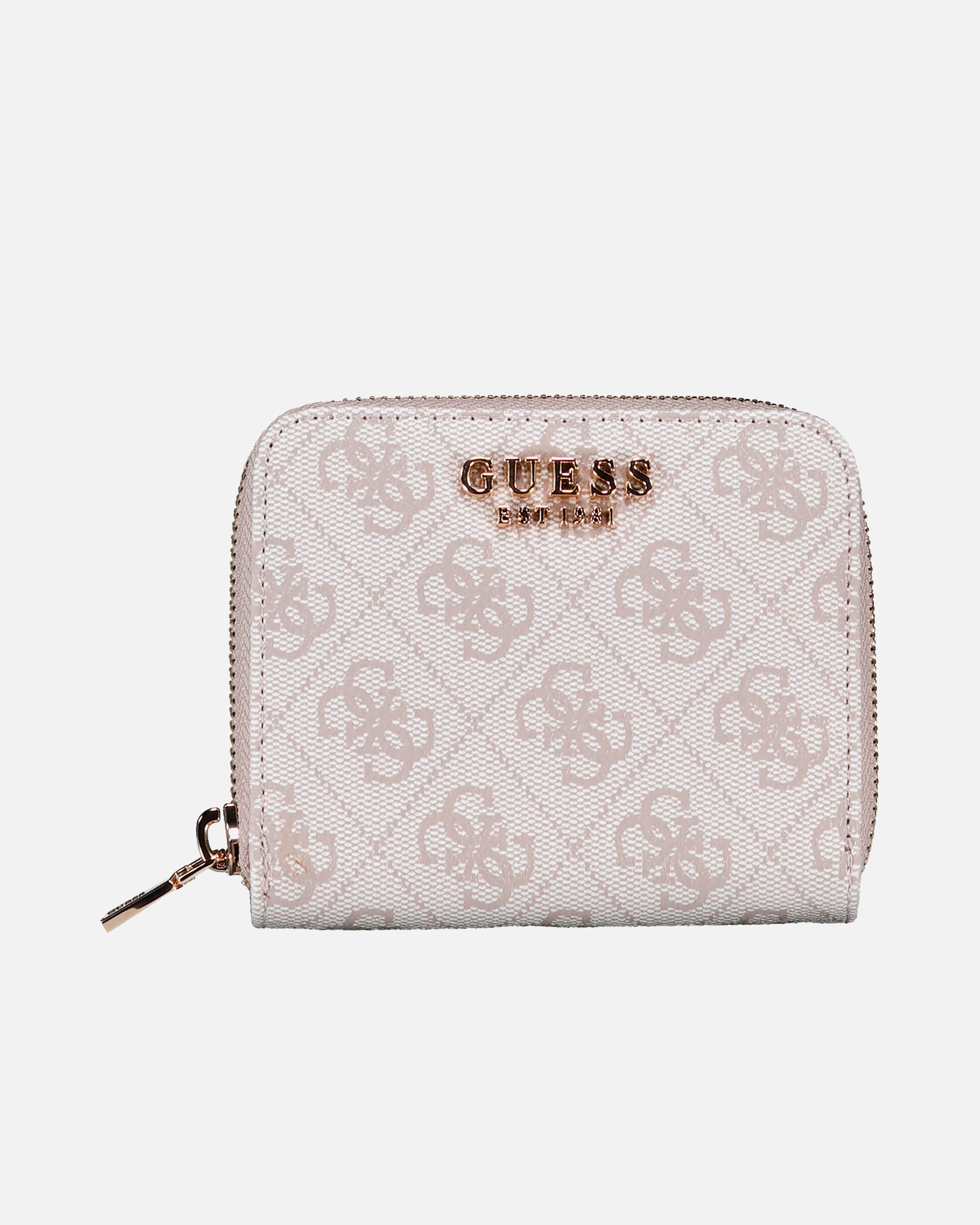 Portemonnaie für Weiblich Guess Geldbörse Laurel II 4G-Logo Dark Taupe