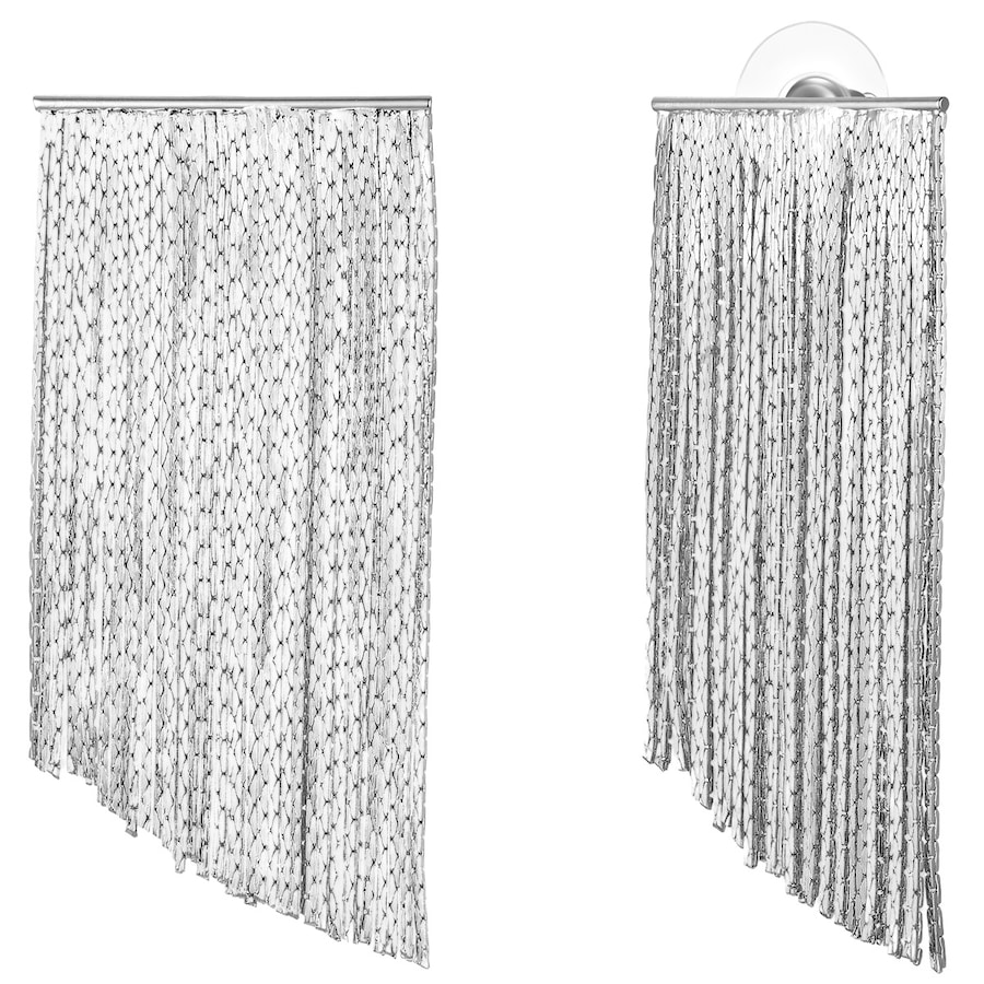 Yokoamii Ohrhänger aus Metall-Legierung in Silber 55,5 mm Damen