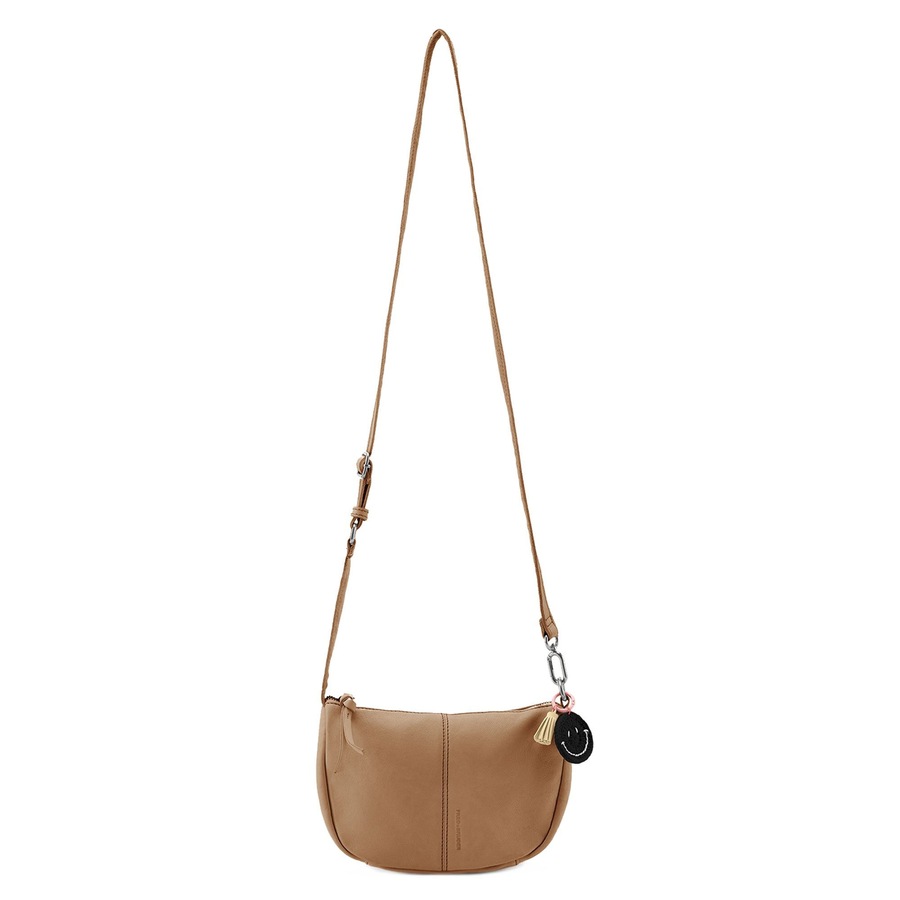 FREDsBRUDER Take A Smile Umhängetasche milk coffee Coral Damen