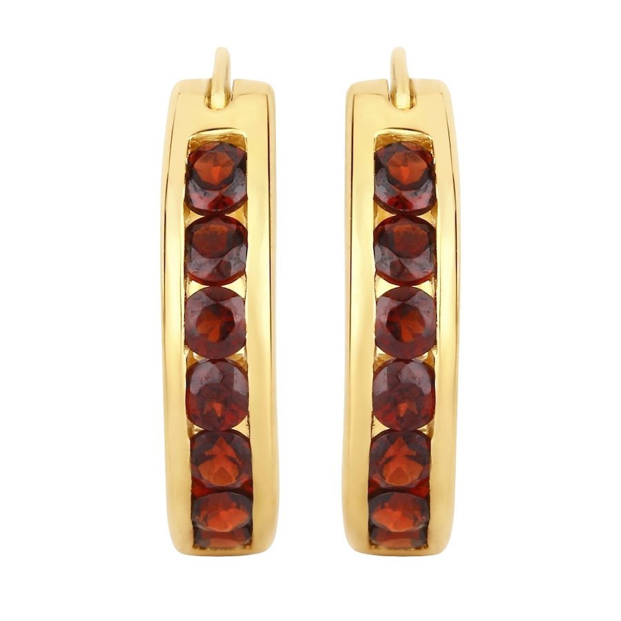 Rafaela Donata Ohrringe Sterling Silber Peridot in Gelbgold Red Damen