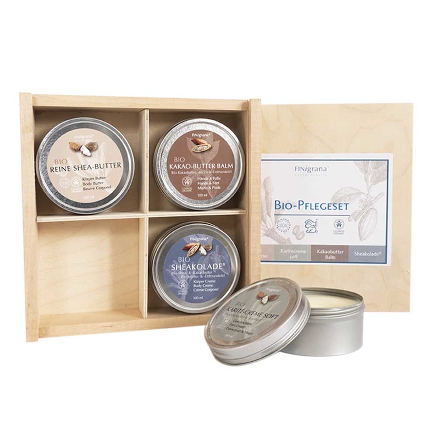 Finigrana Shea und Kakaobutter - Pflege-Set 4x 400 ml Damen