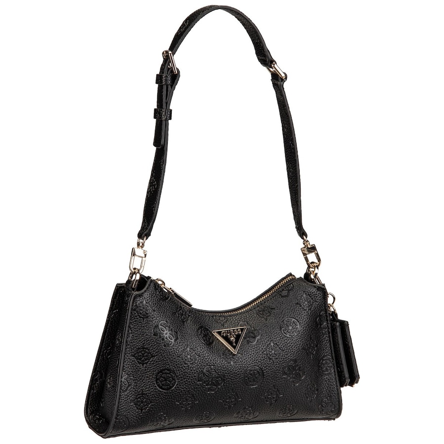 Guess Cresidia Schultertasche Black Logo Schwarz Damen