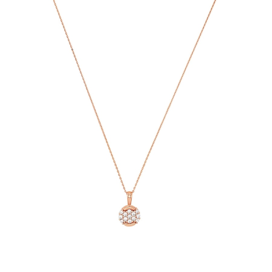 amor Kette mit Anhänger Roségold Damen