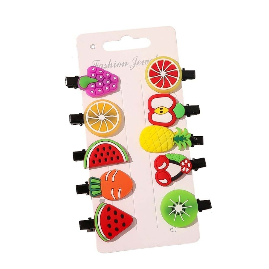 SOHO Tulle Haarspangen Frucht Hellbraun Damen