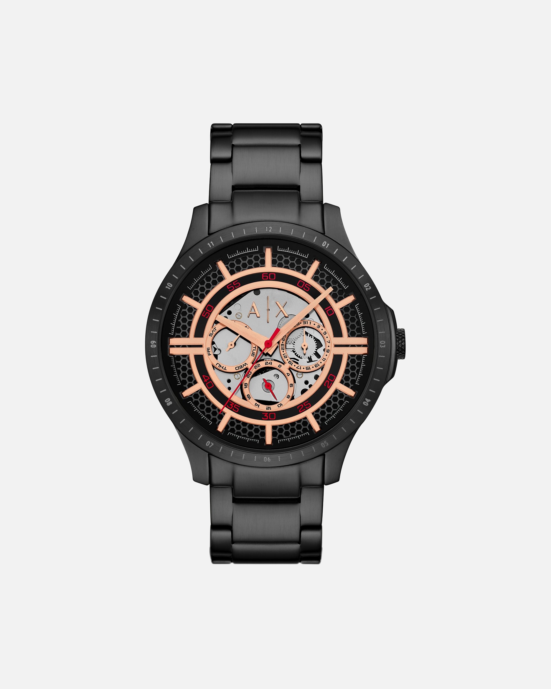 Uhr für Männlich Armani Exchange Herrenuhr Edelstahl One Size