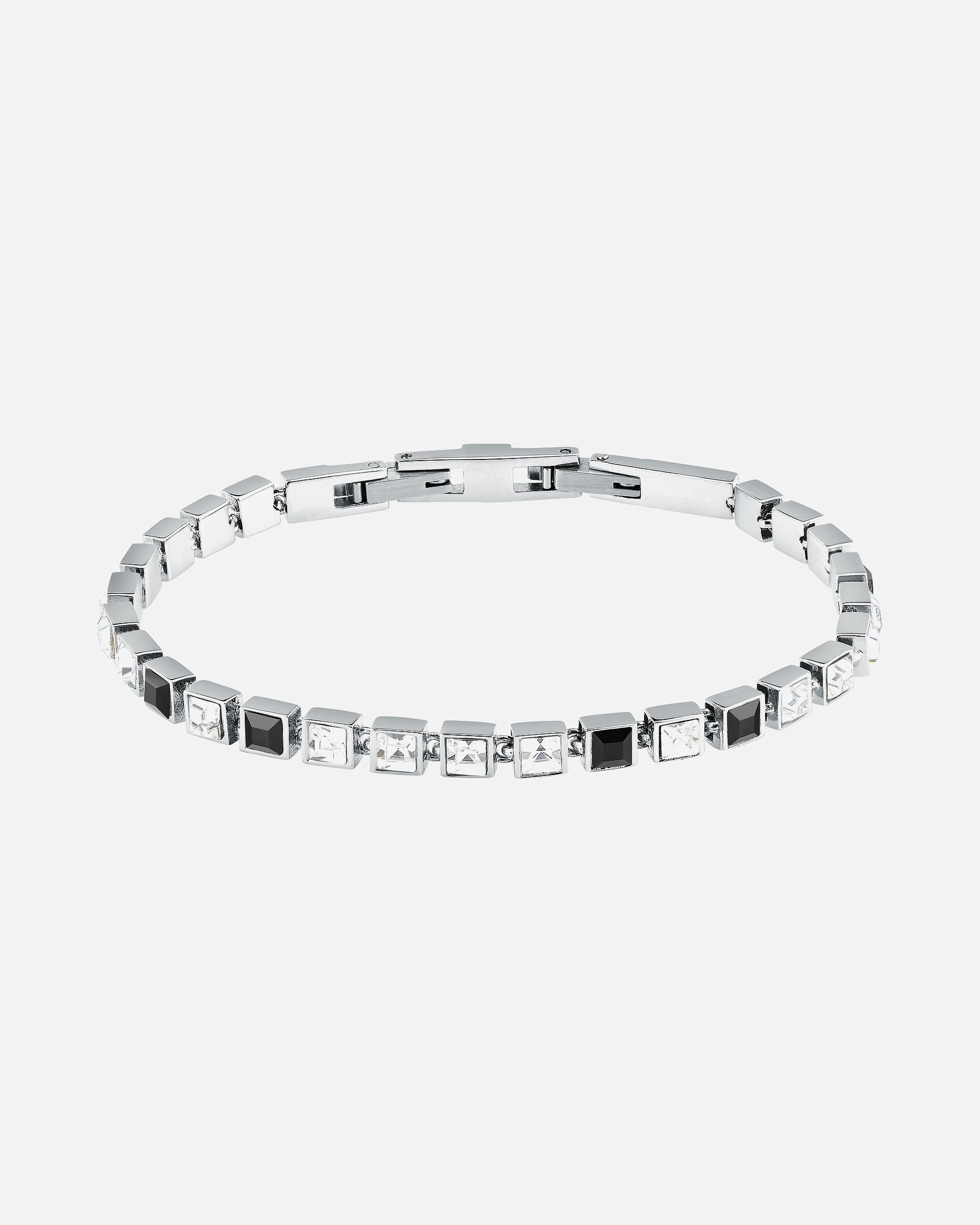 Armband für Weiblich Karl Lagerfeld Armband Edelstahl schwarz, silber, weiß