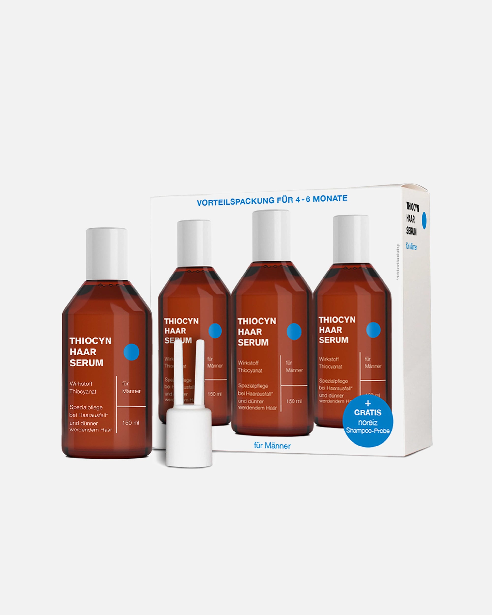 Haarserum für Unisex Thiocyn Haarserum im praktischen Vorteilspack mit Thiocynat-Komplex 450 ml