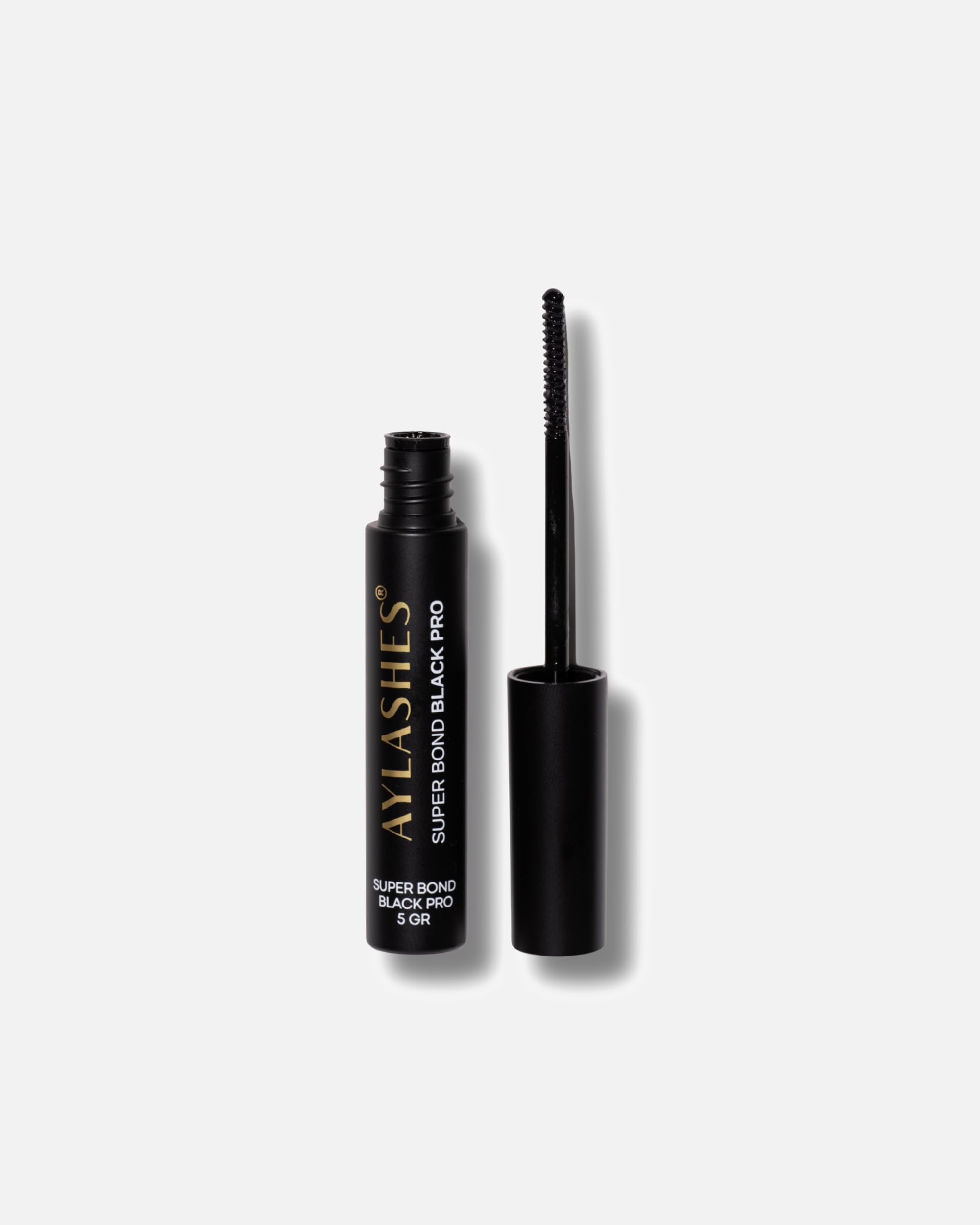 Künstliche Wimpern für Weiblich Aylashes SUPER BOND schwarz