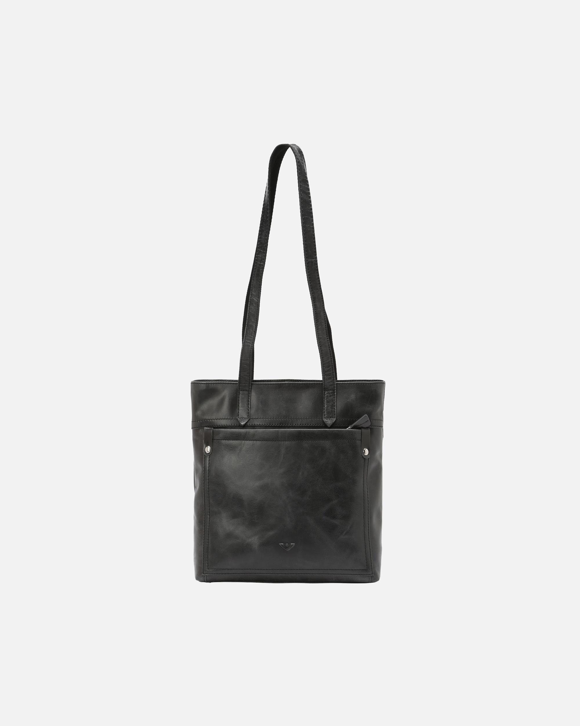 Handtasche für Weiblich Voi City Cowboy Schultertasche schwarz