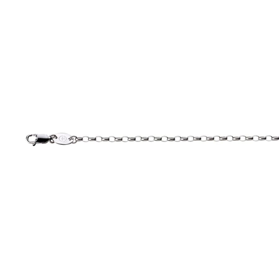 Giorgio Martello Milano Kette Ankerkette massiv, Silber 925 45 cm Damen