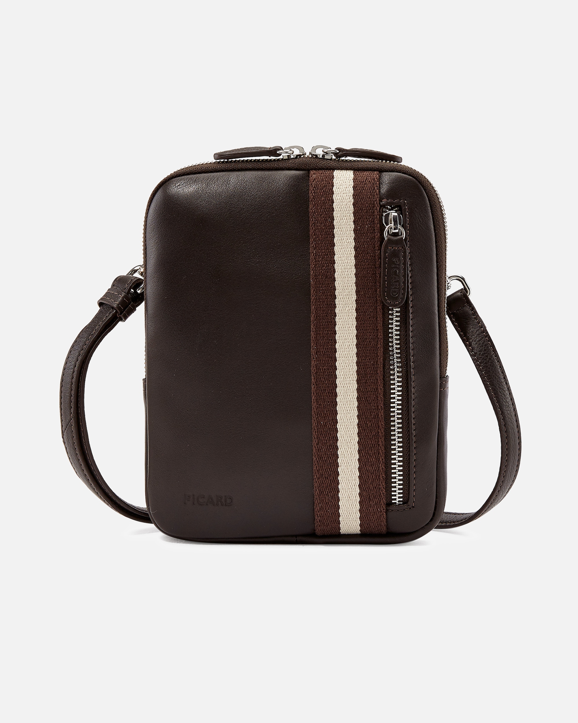 Tasche für Männlich Picard Umhängetasche Torrino braun