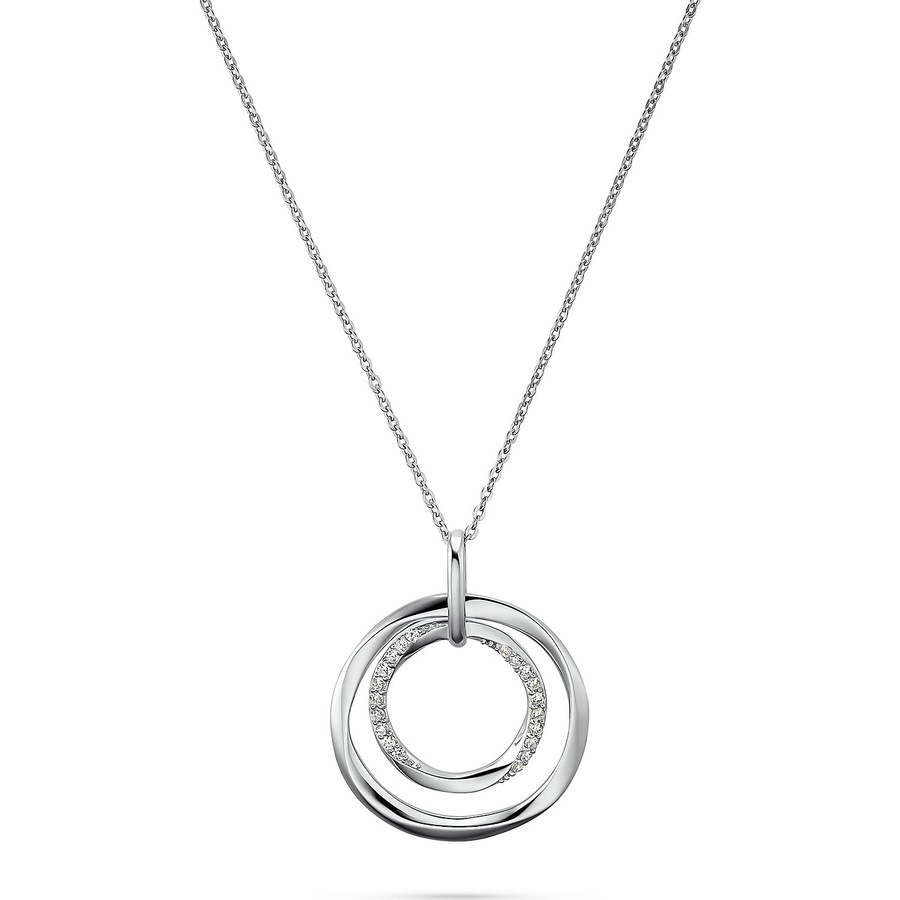 FAVS Damen-Kette 925er Silber 20 Zirkonia One Size 87613151 Damen