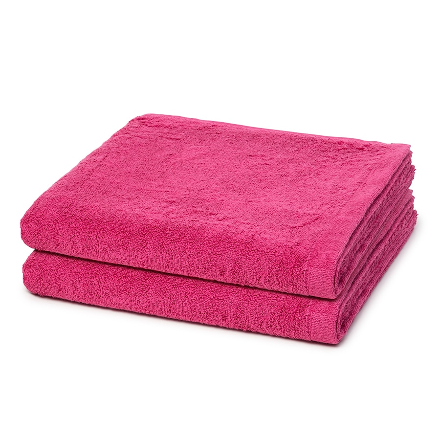 Cawö Duschtuch-Set Lifestyle (2er Set) Pink