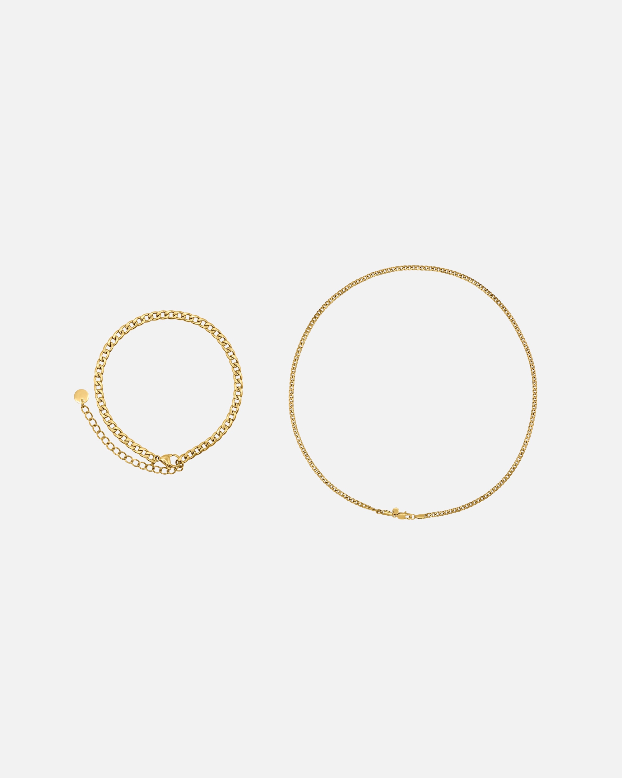 Halskette für Männlich Heideman Set Jackson goldfarben none