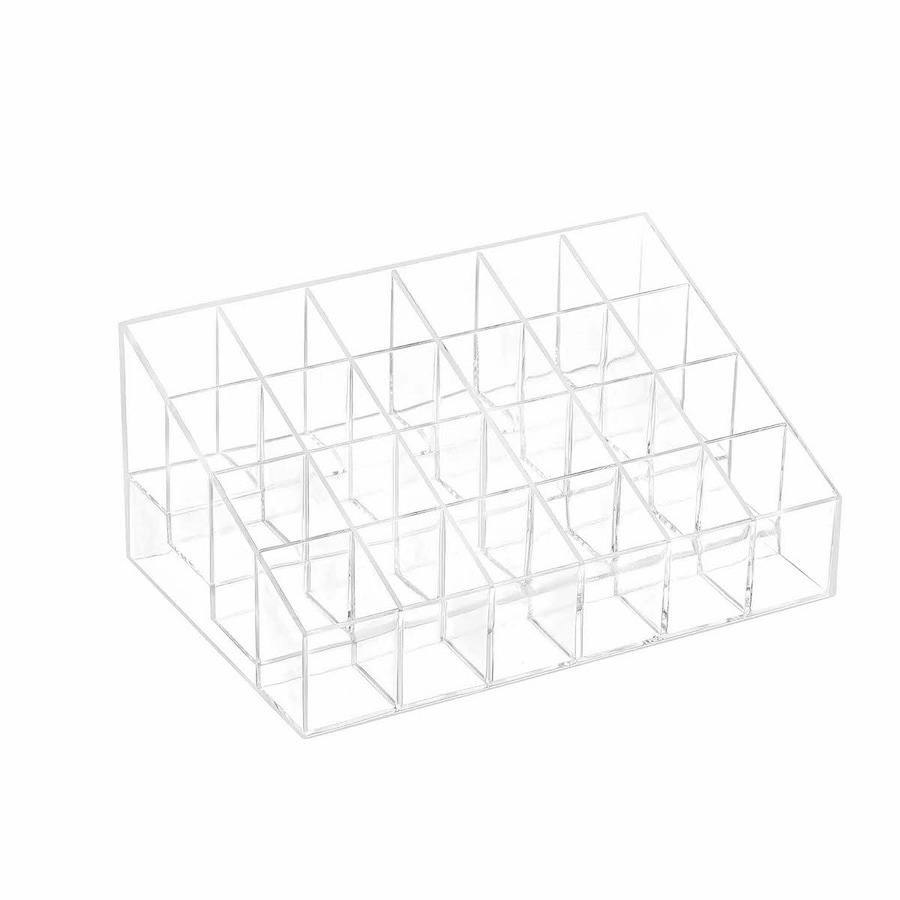 UNIQ Makeup-Organizer - 24 Fächern Transparent Damen