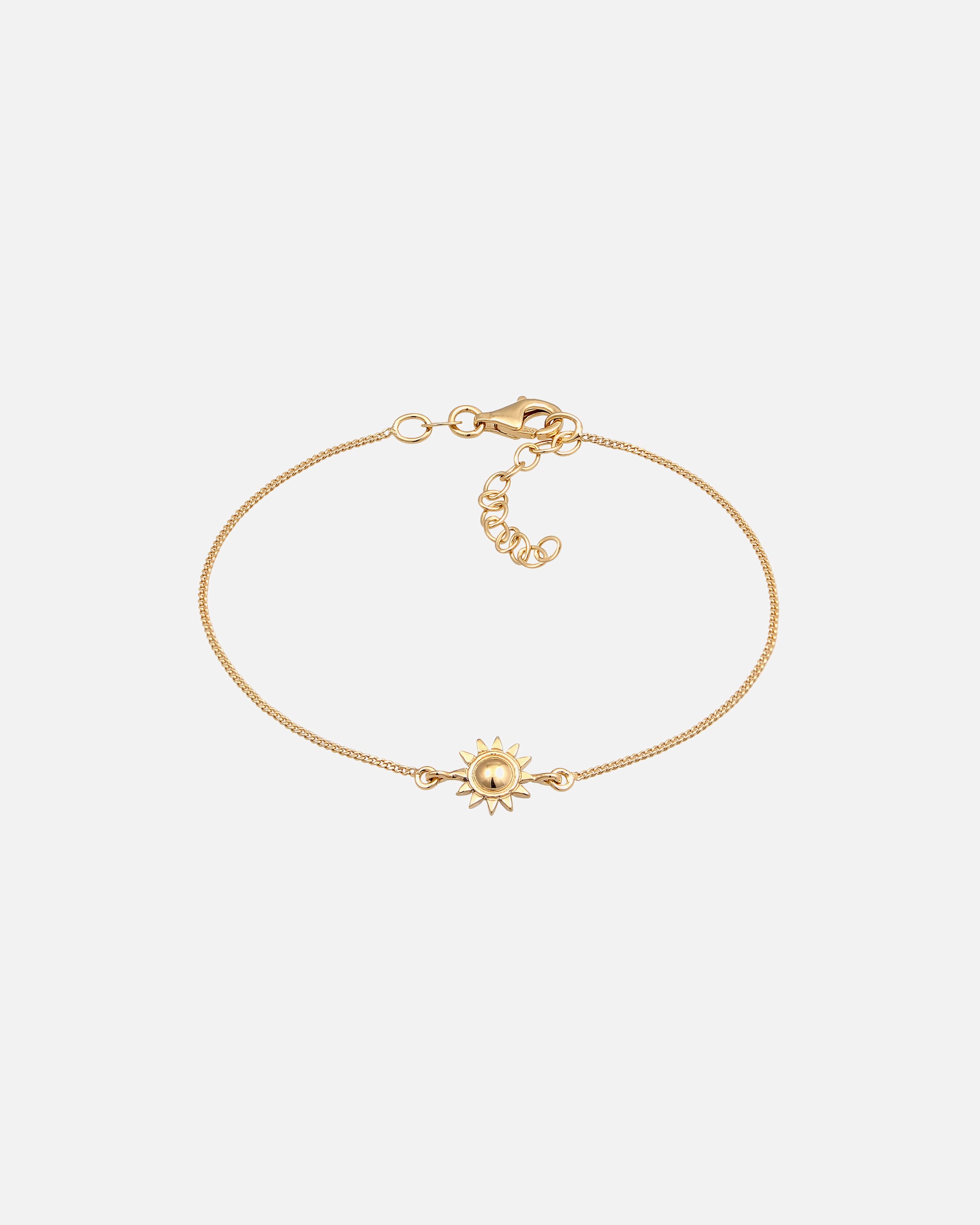 Armband für Weiblich Elli Sonne 925 Sterling Silber goldfarben