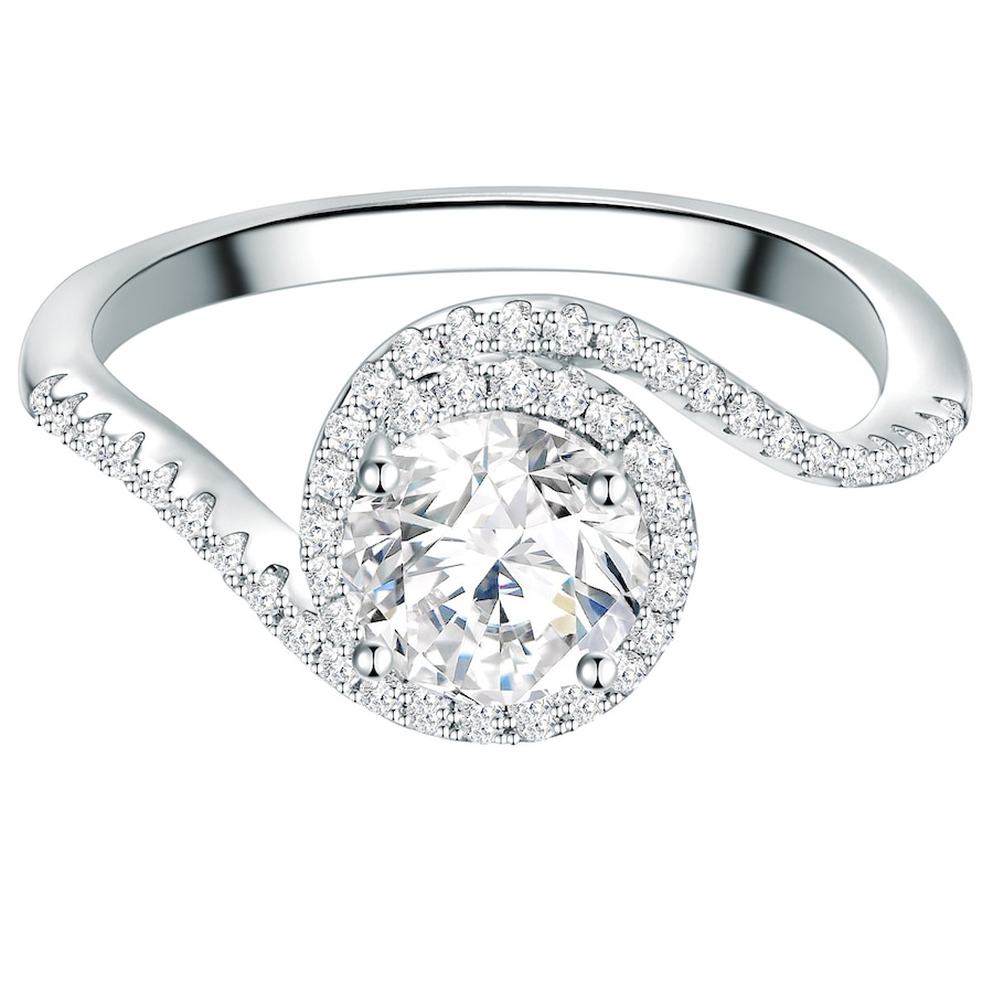 Trilani Ring Sterling Silber Zirkonia in 50 Damen