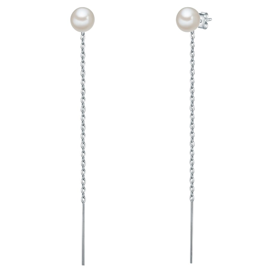 Valero Pearls Ohrhänger 925er Silber silber Damen