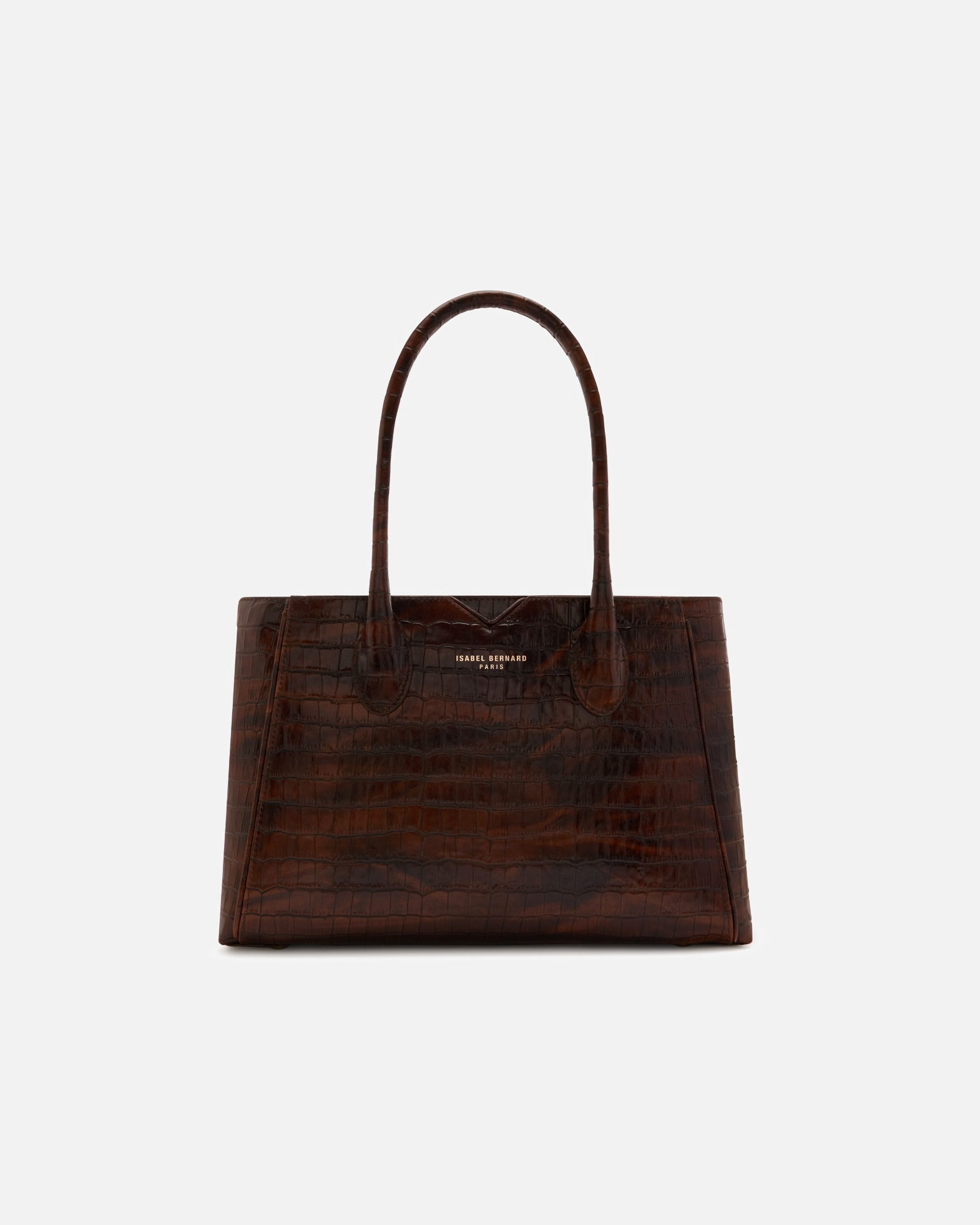 Handtasche für Weiblich Isabel Bernard Handtasche Honoré Cloe Midi Braun