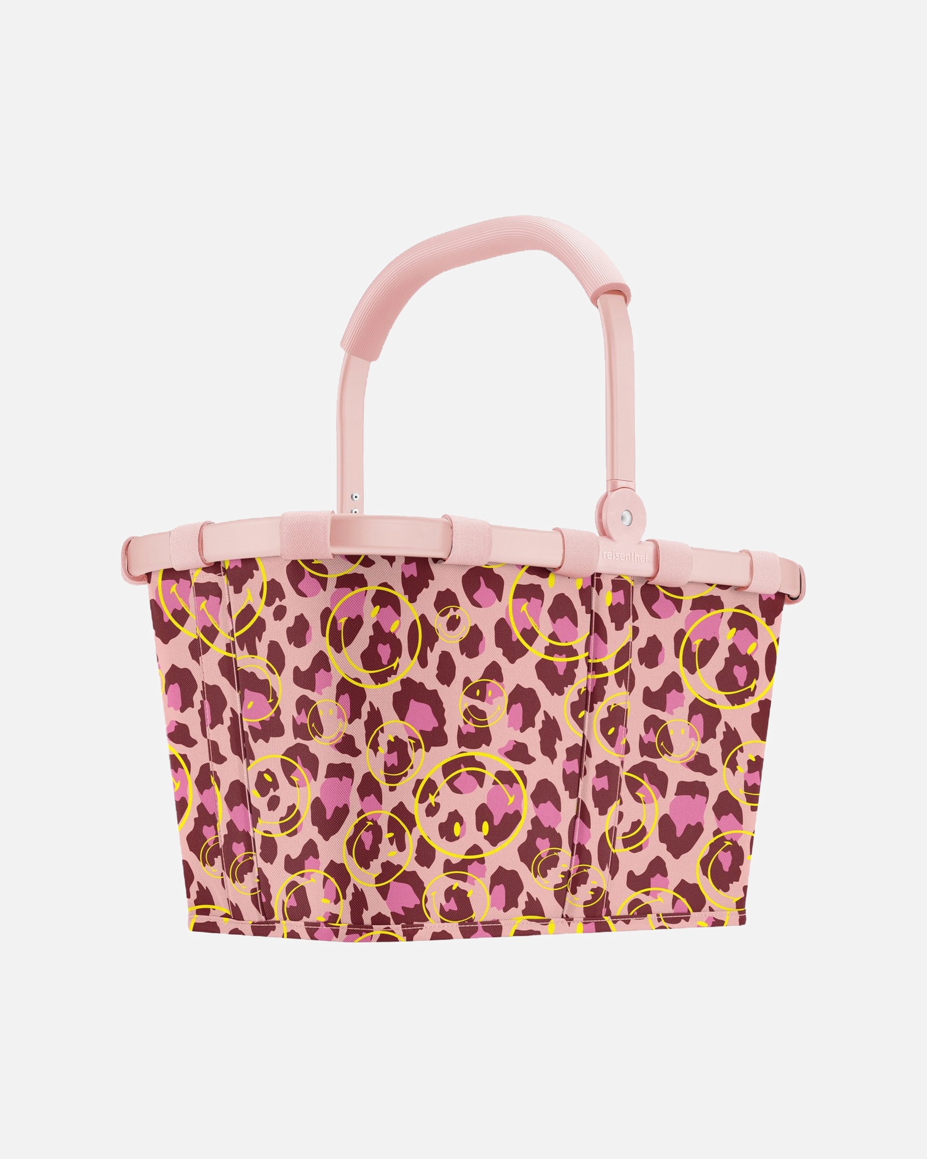 Shopper für Weiblich Reisenthel Einkaufstasche carrybag special edition Smiley® Leo Blush