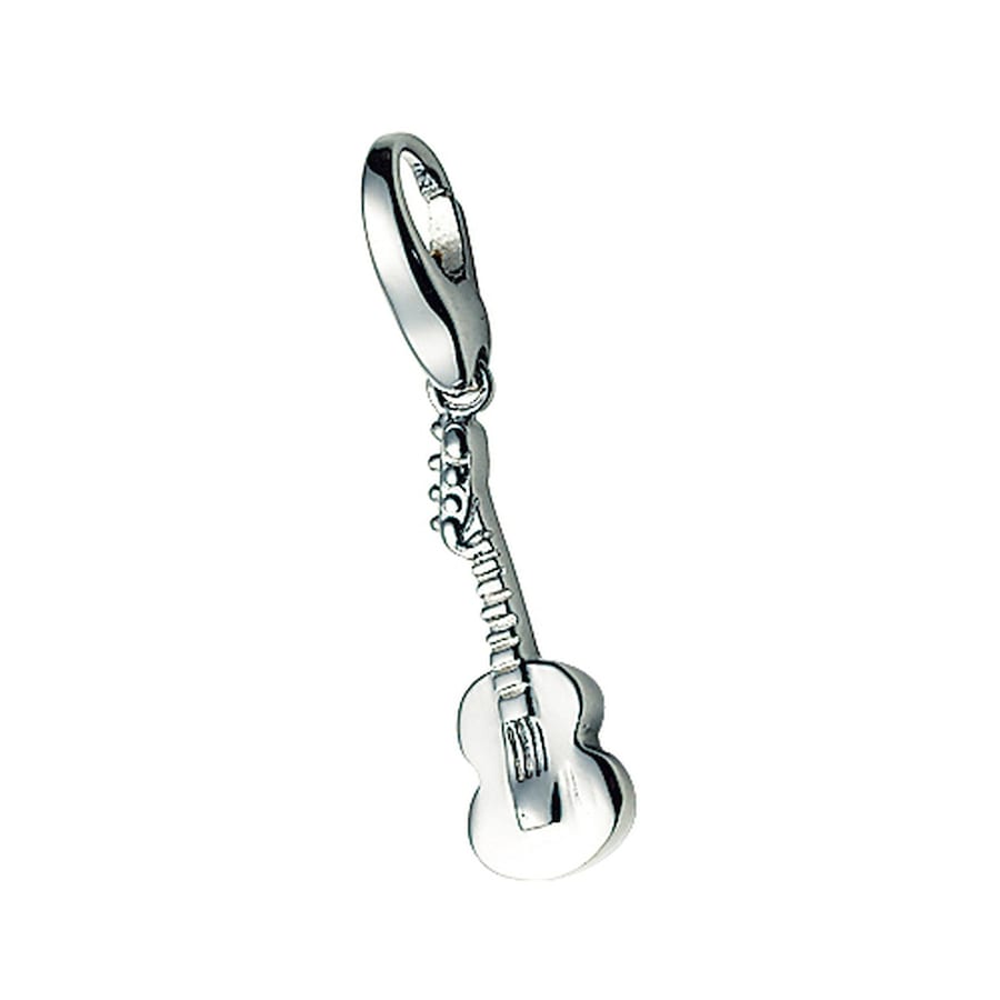 Giorgio Martello Milano Charm Gitarre, Silber 925 Onesize Damen