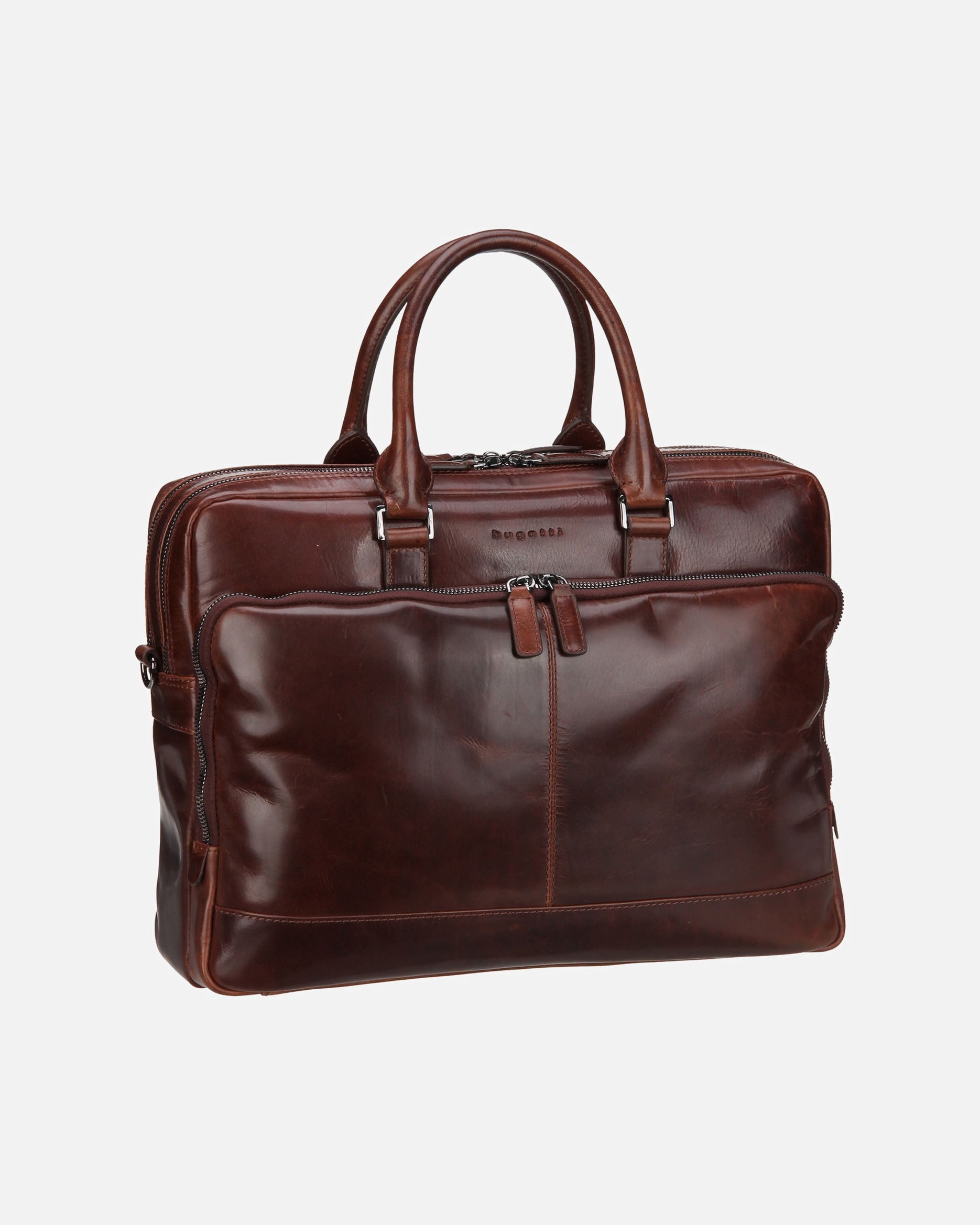 Laptoptasche für Männlich Bugatti Aktentasche Romano Braun