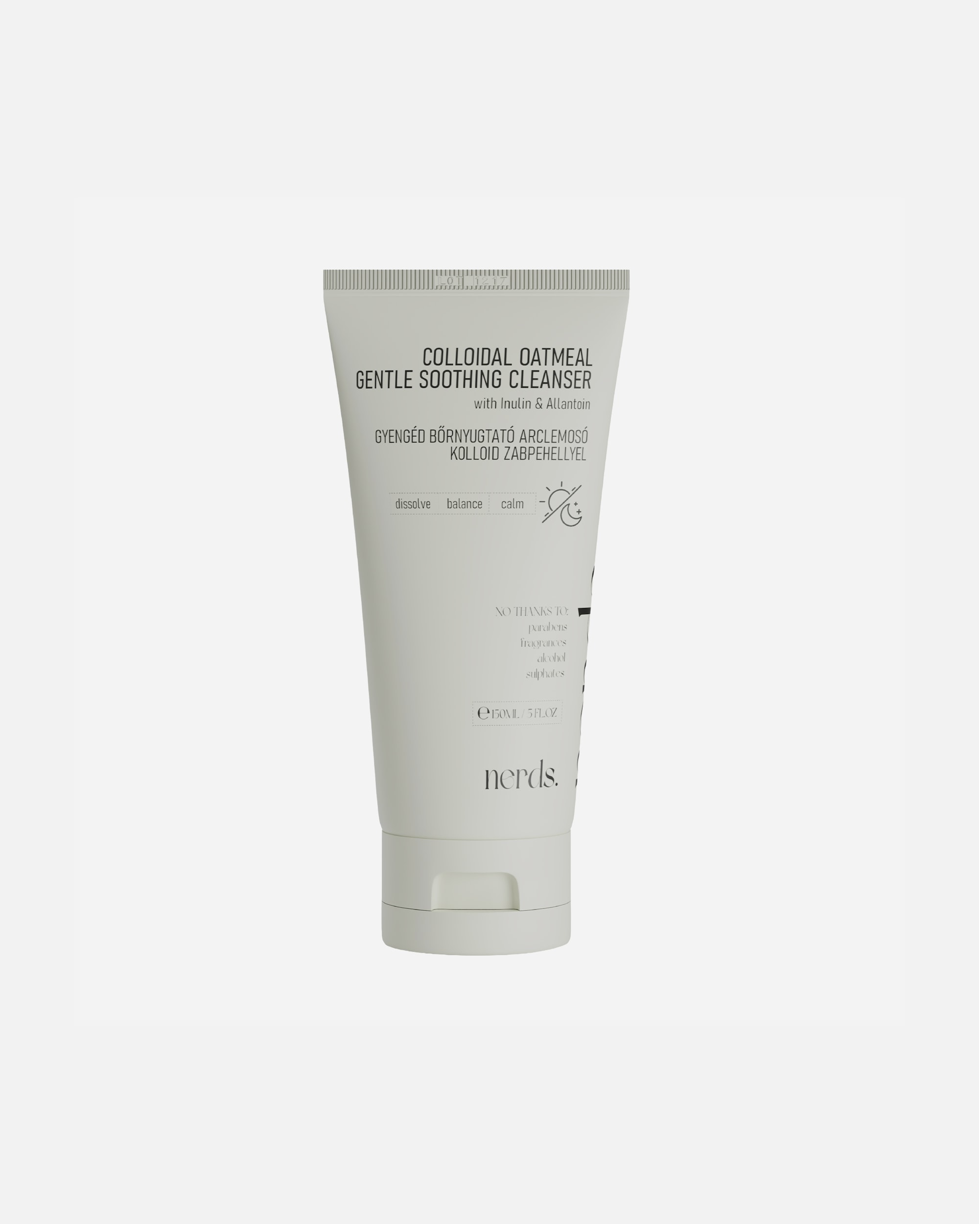 Reinigungsgel für Unisex nerds Default Brand Line Colloidal Oatmeal Gentle Soothing Cleanser 150 ml