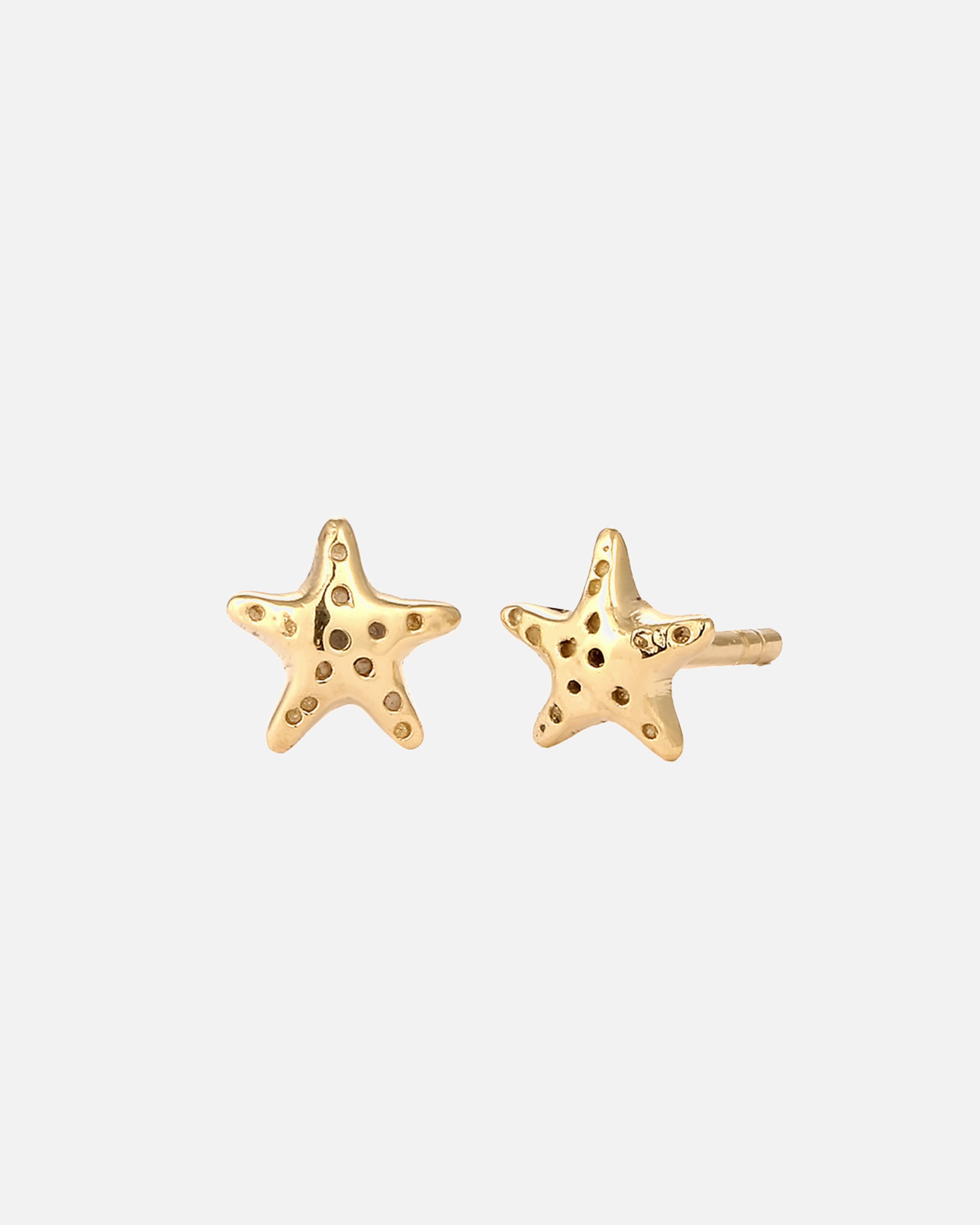 Ohrringe für Weiblich Elli Ohrstecker Seestern 925 Sterling Silber goldfarben