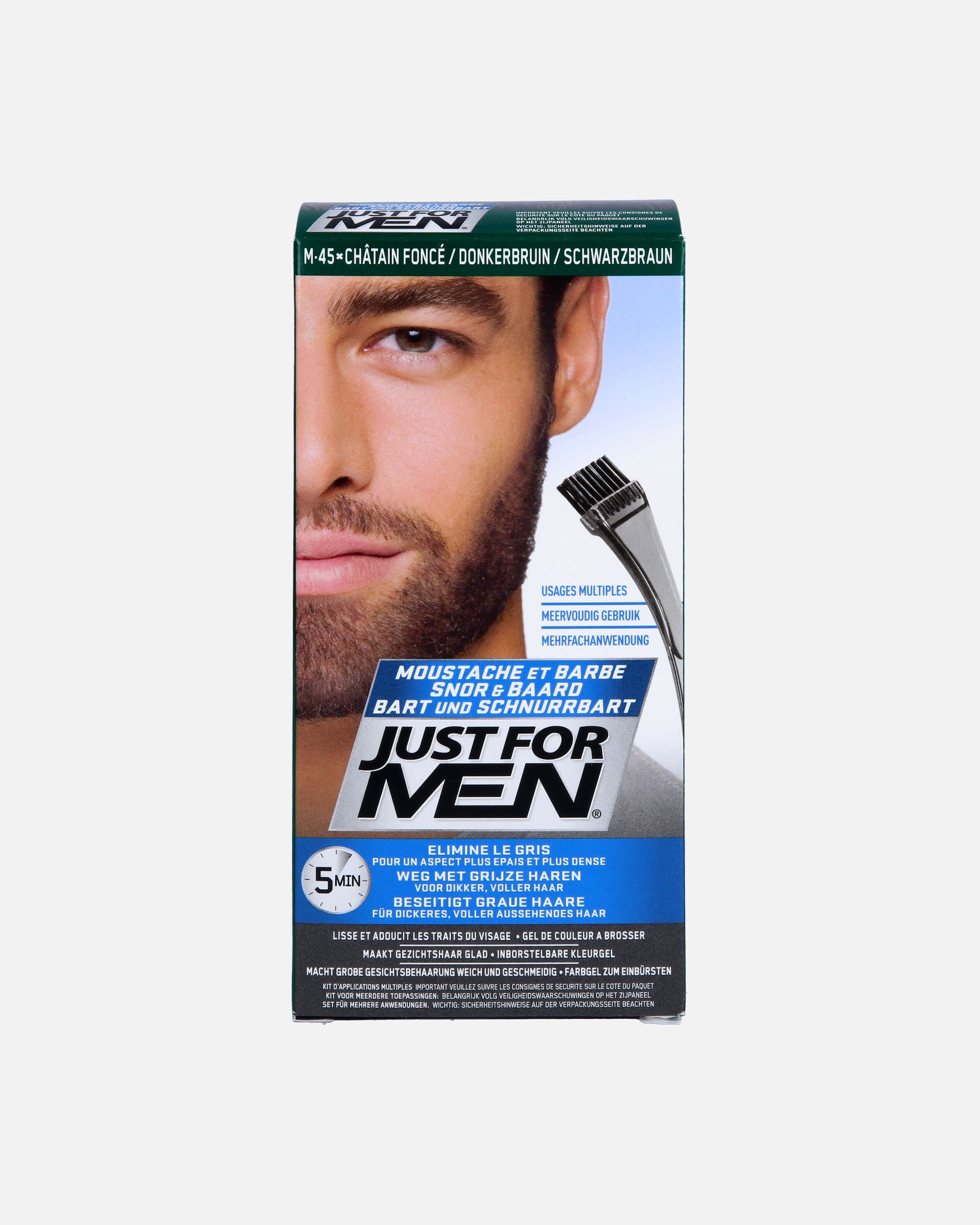 Haarfarbe für Männlich Just For Men Bart- und Schnurrbart-Farbe Gel 28.4 ml