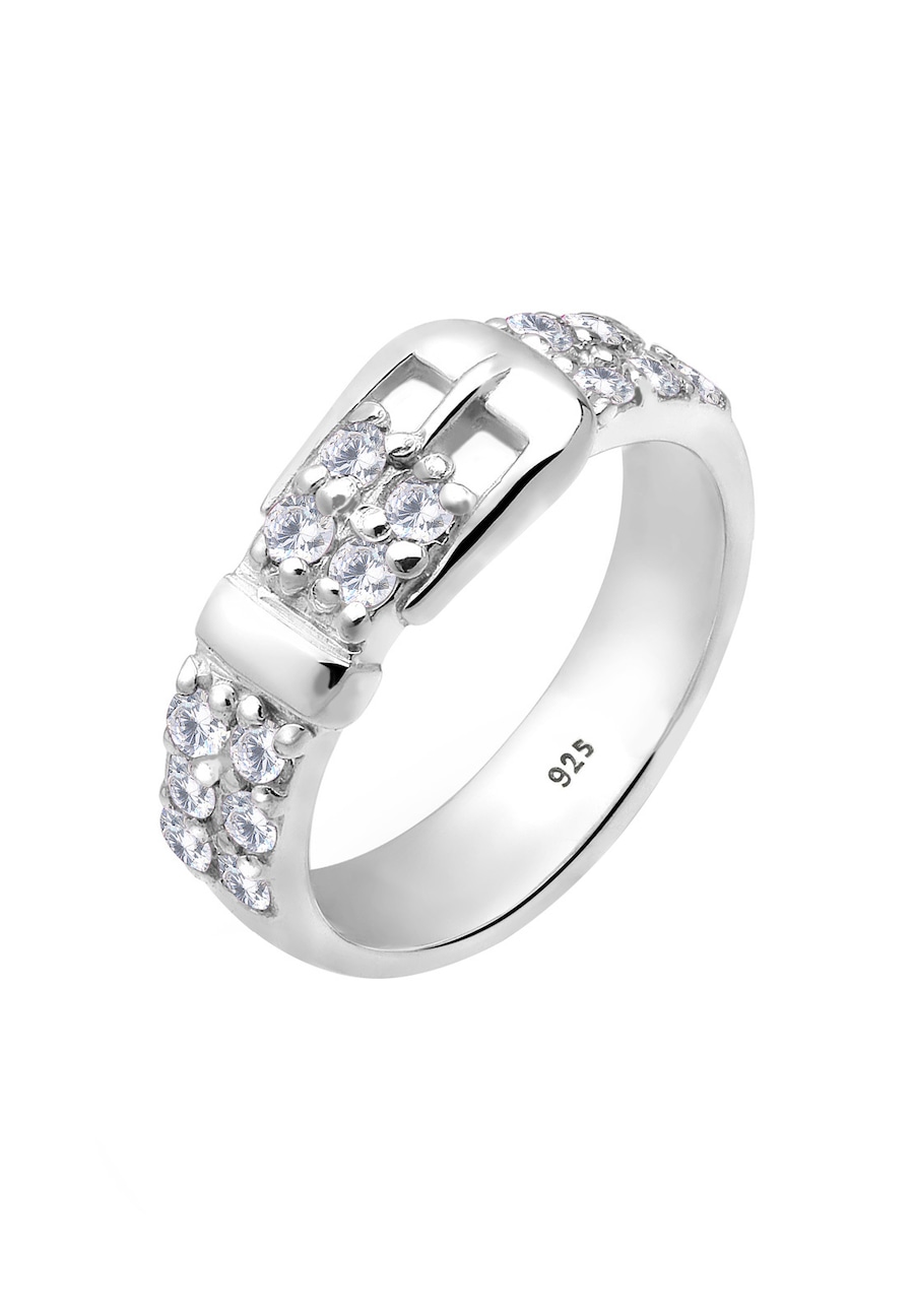 Elli Gürtel Basic Zirkonia 925 Silber 52 Damen
