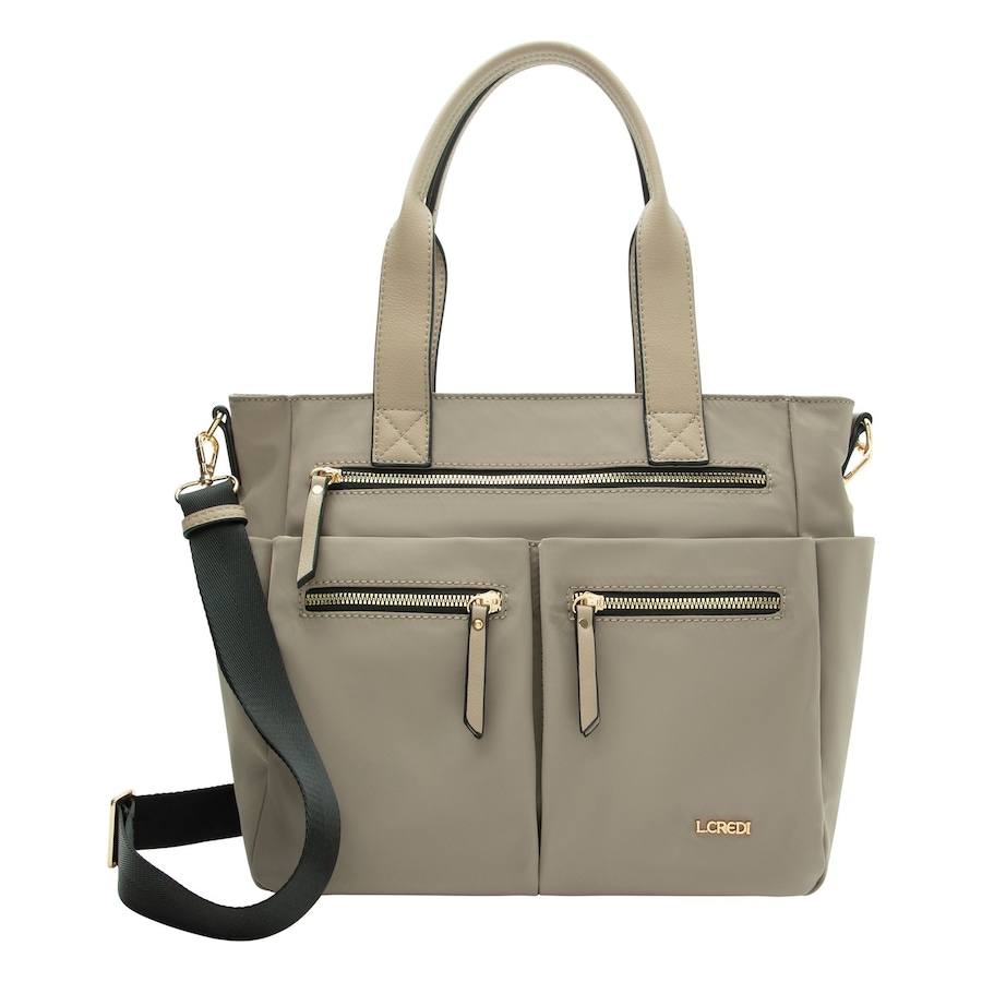 L.CREDI Odeta Schultertasche sand Grau Damen
