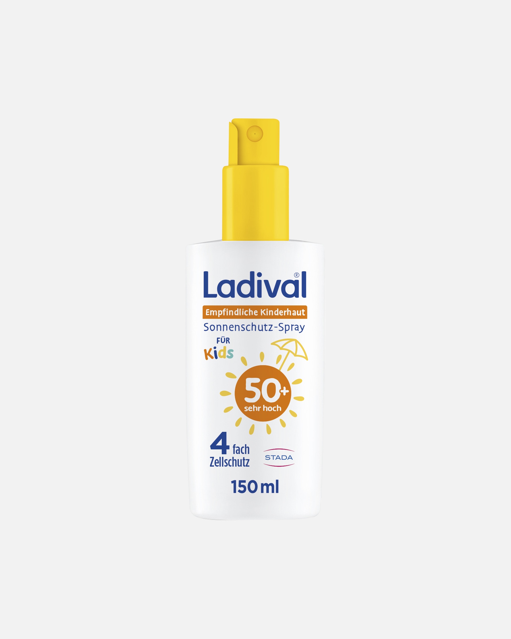 Kindersonnenschutz für Unisex Ladival empfindliche Kinderhaut Spray LSF 50+ 150 ml