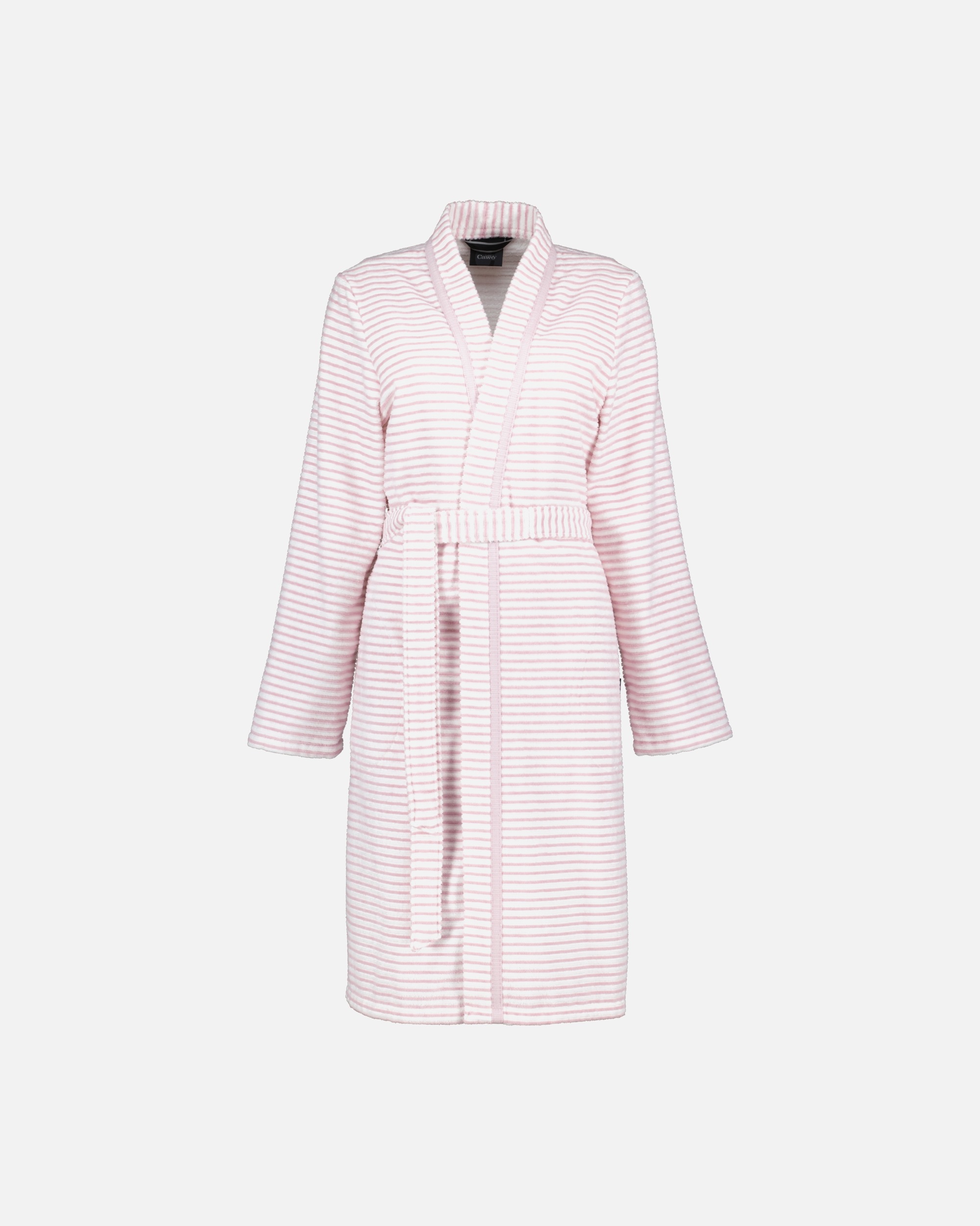 Bademantel für Weiblich Cawö Cawö Bademäntel Damen Kimono Struktur 1214 malve - 22 M