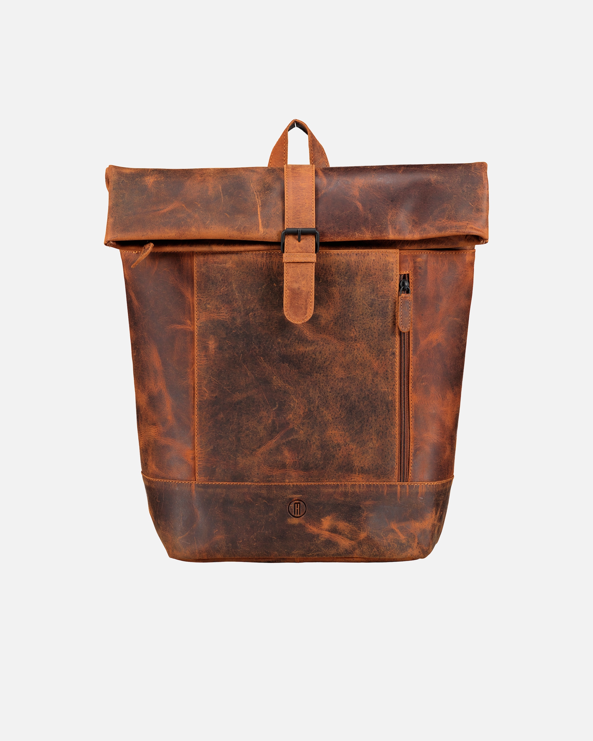Rucksack für Männlich Hausfelder Manufaktur Rucksack Huntsville Hubert mit Laptopfach 13 Zoll Natur
