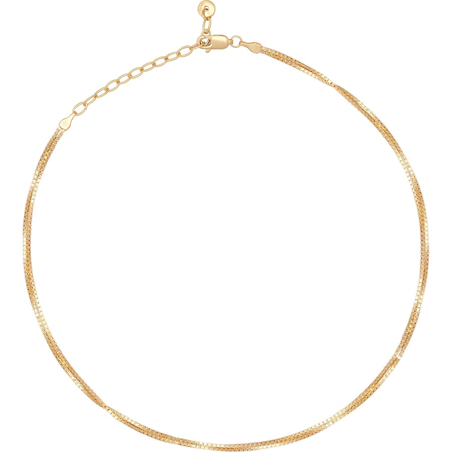 caï Kette 925er Silber gold Damen