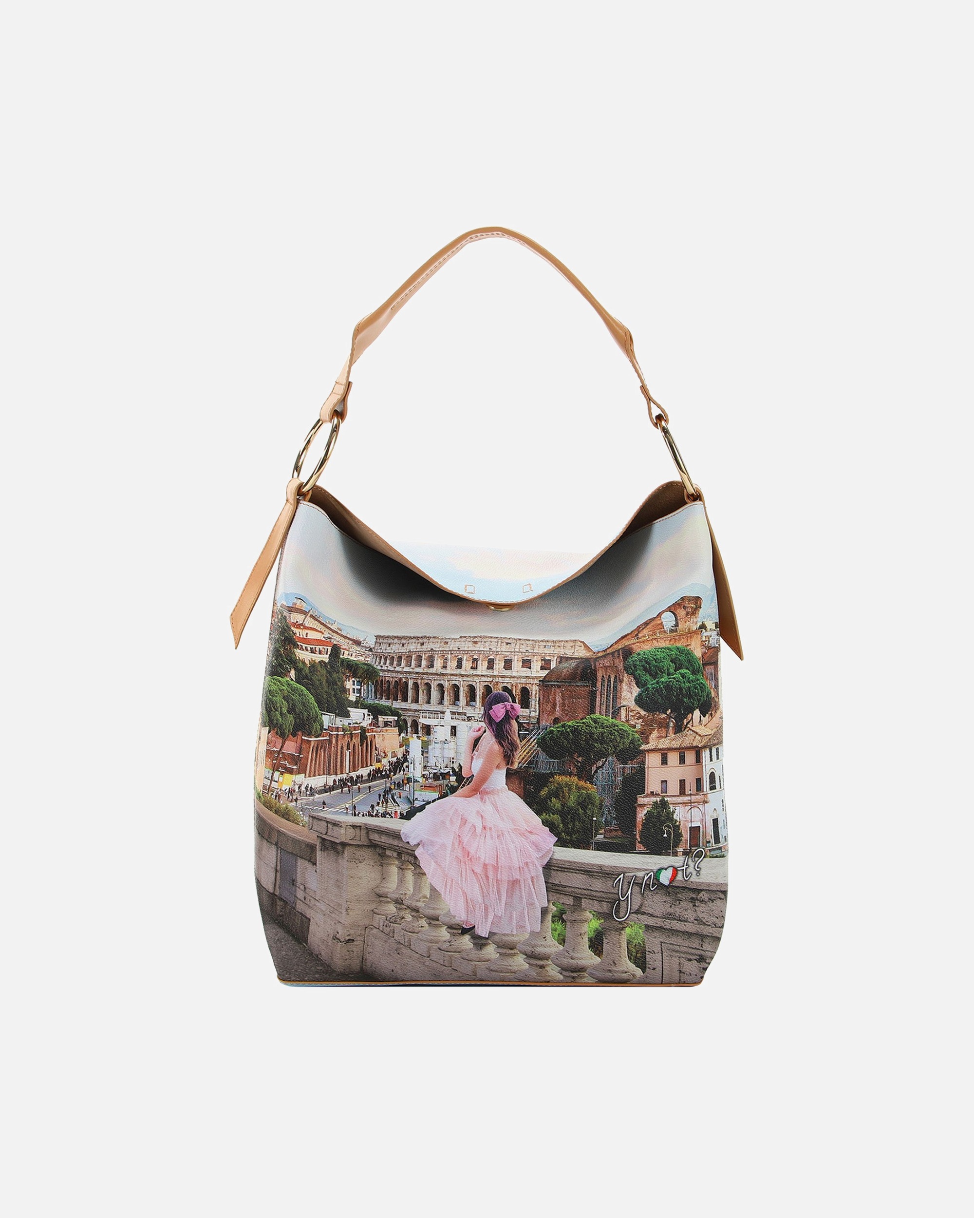 Clutch für Weiblich Y Not Yesbag Schultertasche anlight beauty