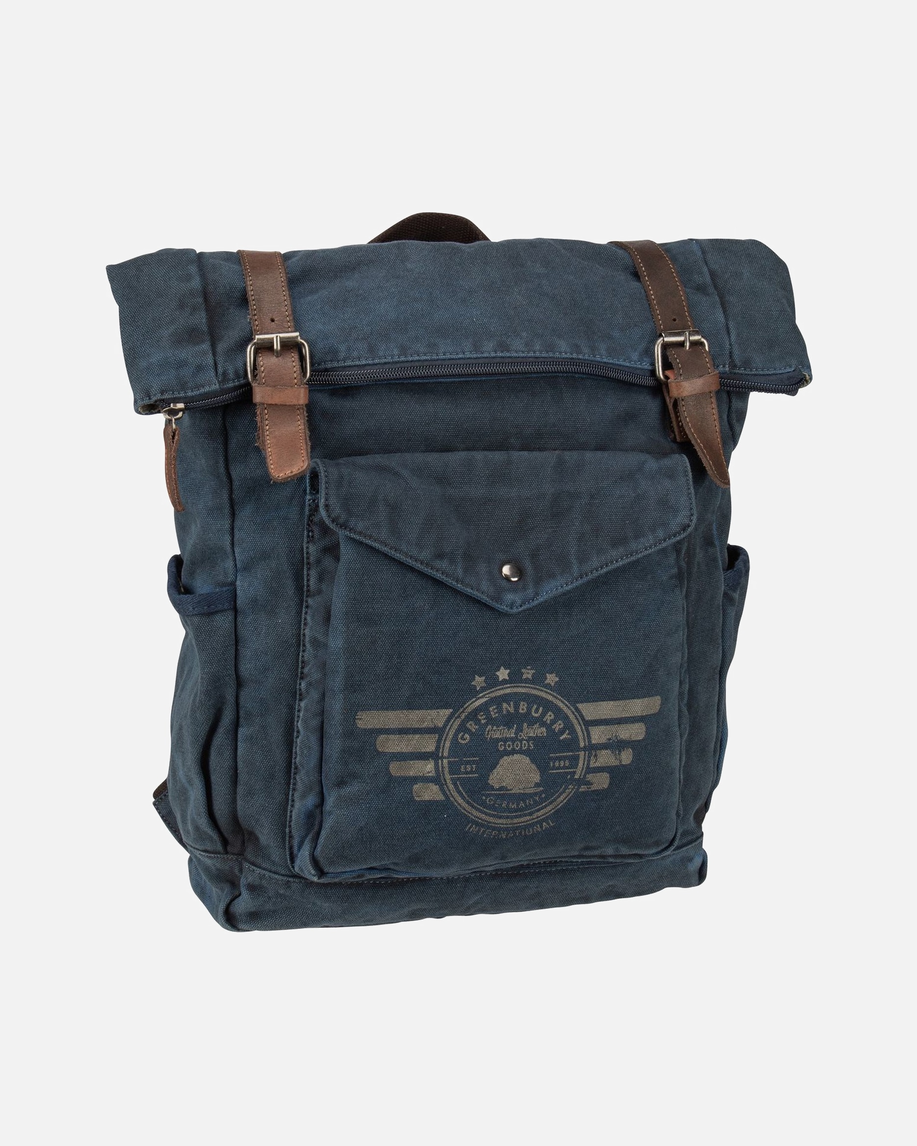 Rucksack für Unisex Greenburry Rucksack Vintage Aviator Blue