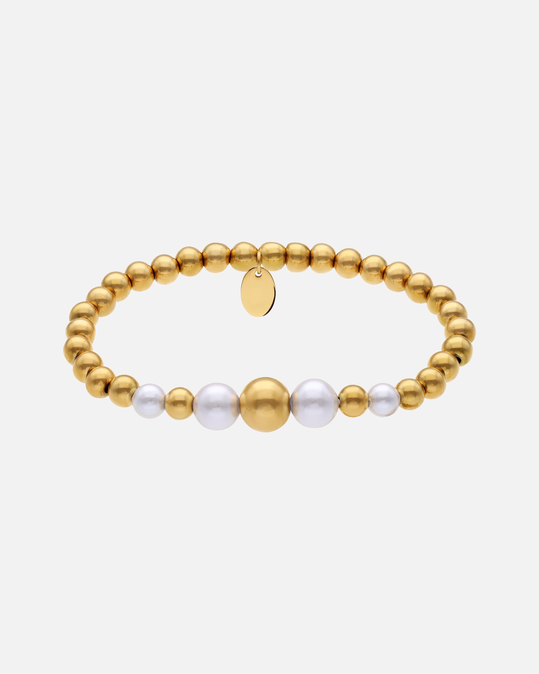 Armband für Weiblich Lucardi Armband Stahl Gold - 17.0