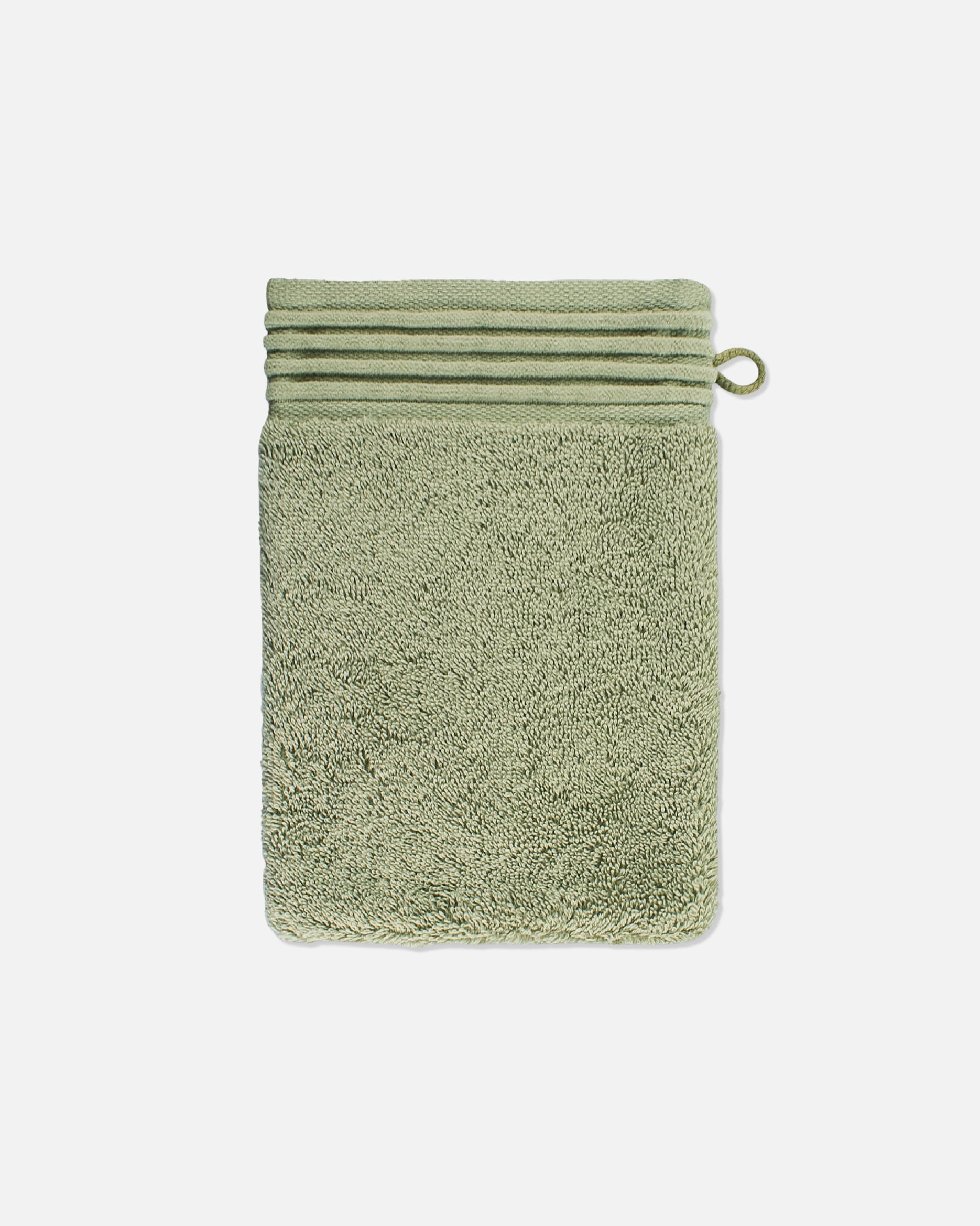 Handtuch für Unisex Möve Waschhandschuh Loft moss