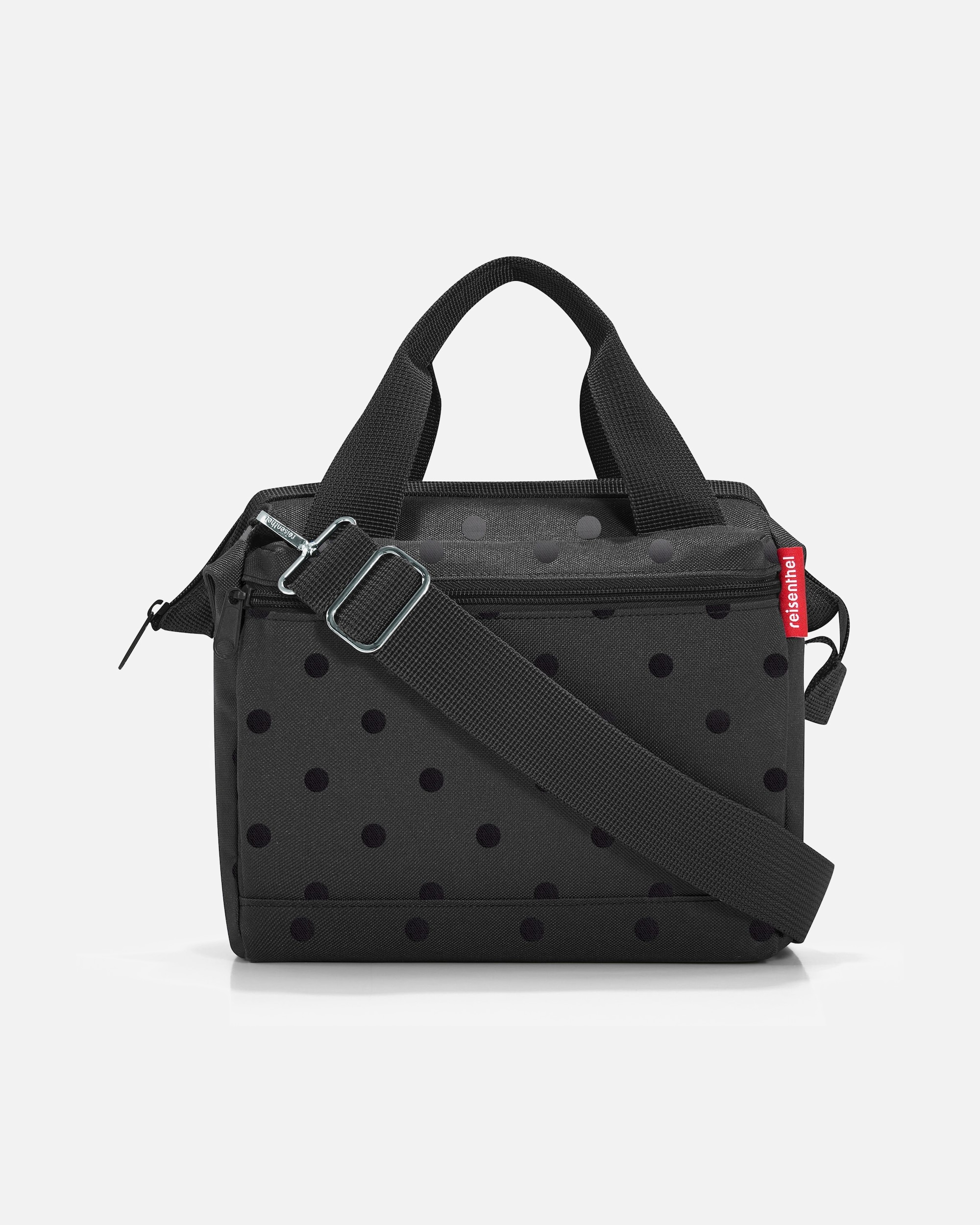 Tasche für Weiblich Reisenthel Allrounder Handtasche 22 cm glossy dots black