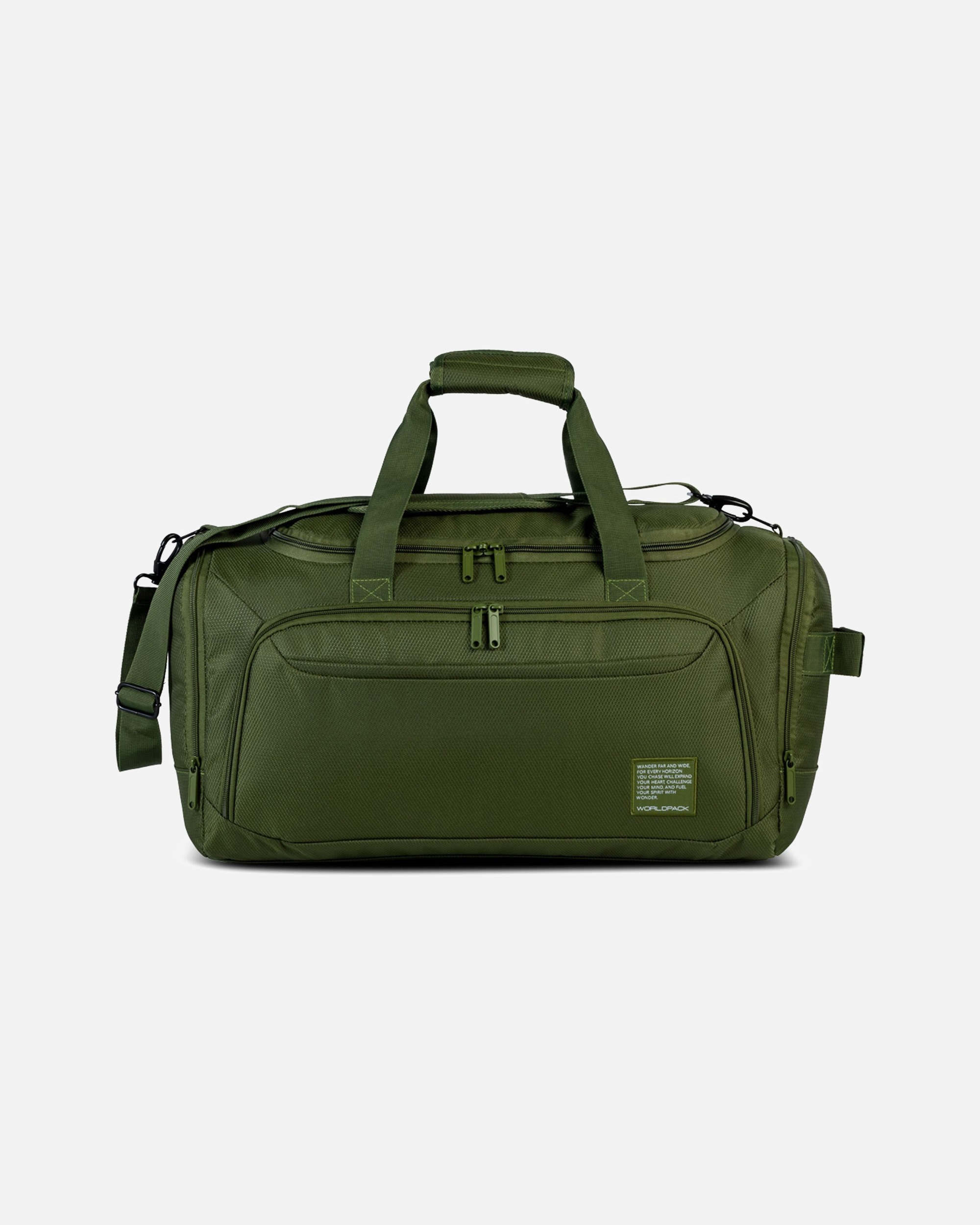 Tasche für Männlich Worldpack Weekender Reisetasche 50 cm olivgrün