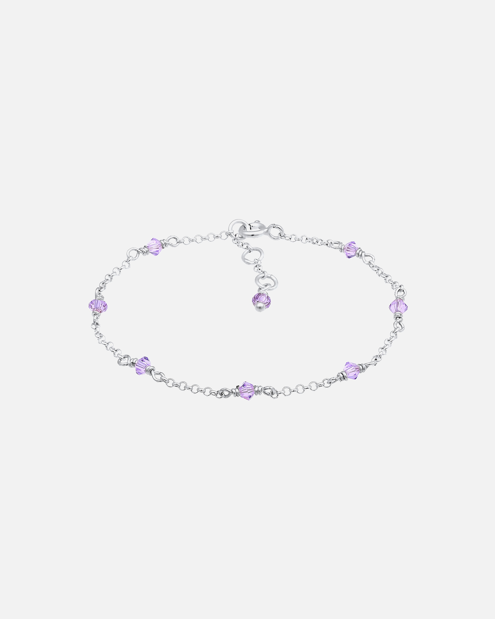 Armband für Weiblich Elli Kinder Bead Bunt 925 Sterling Silber, mit Kristallen von Swarovski® 14
