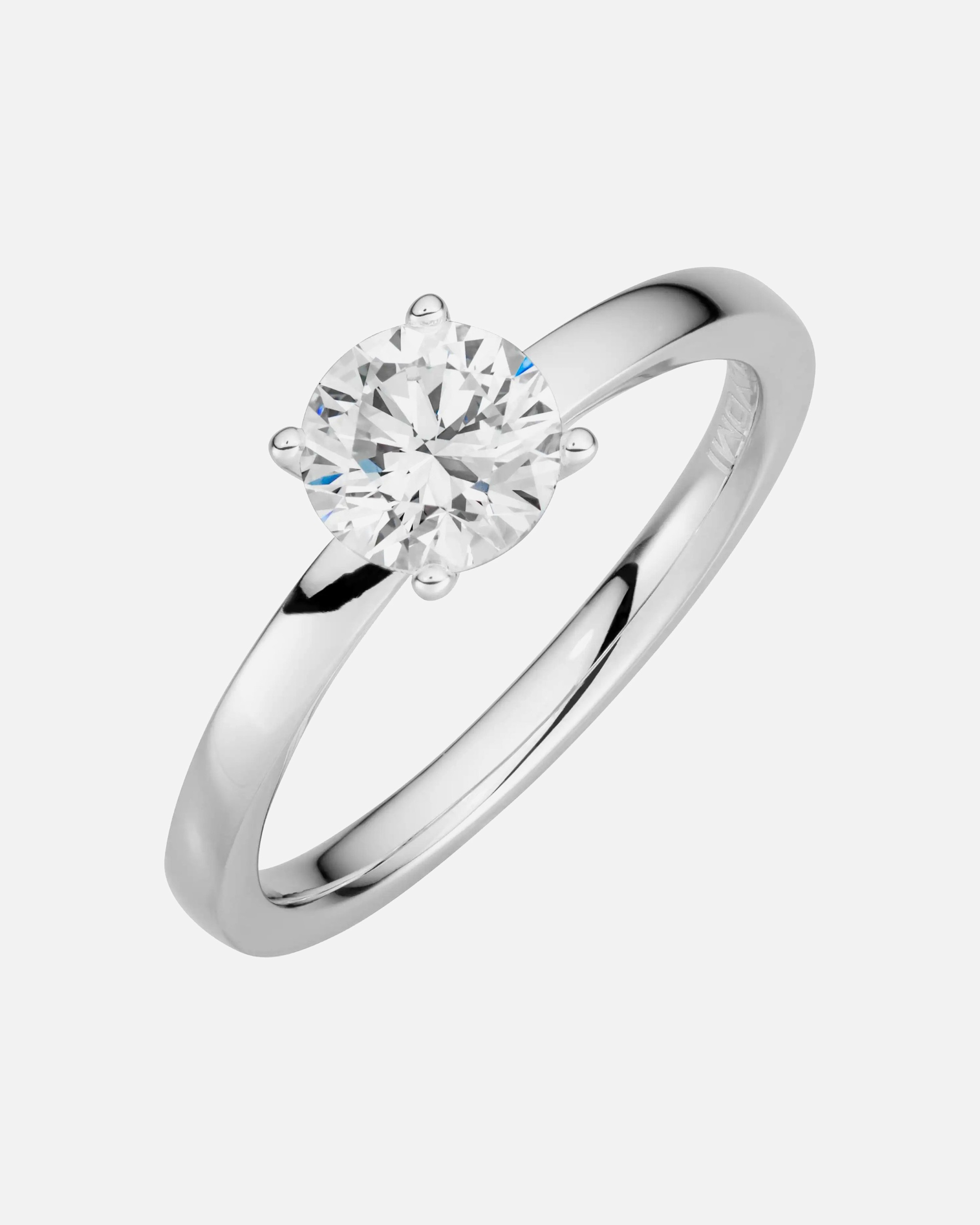 Ring für Weiblich Lyomi Default Brand Line Ring 585/- Gold Diamant Lab Grown weiß 1,0ct. 060 (19,1)