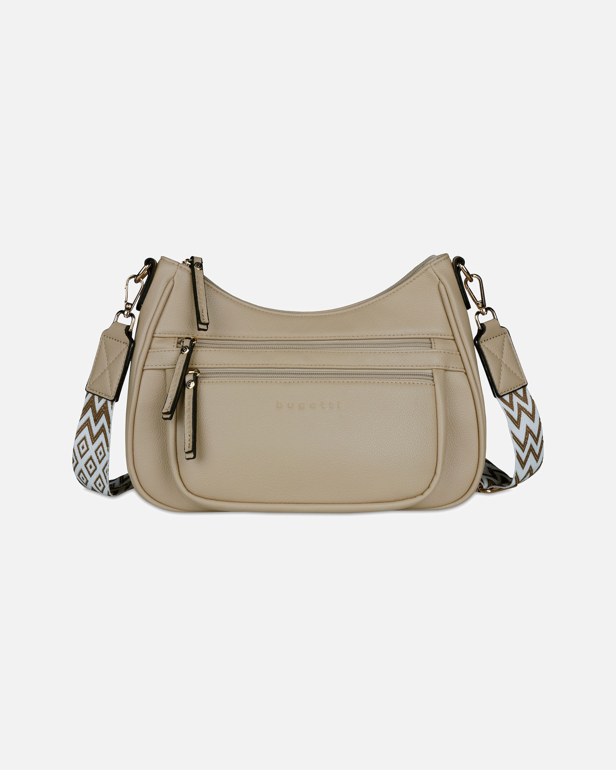 Tasche für Weiblich Bugatti Mare 3.0 Umhängetasche beige