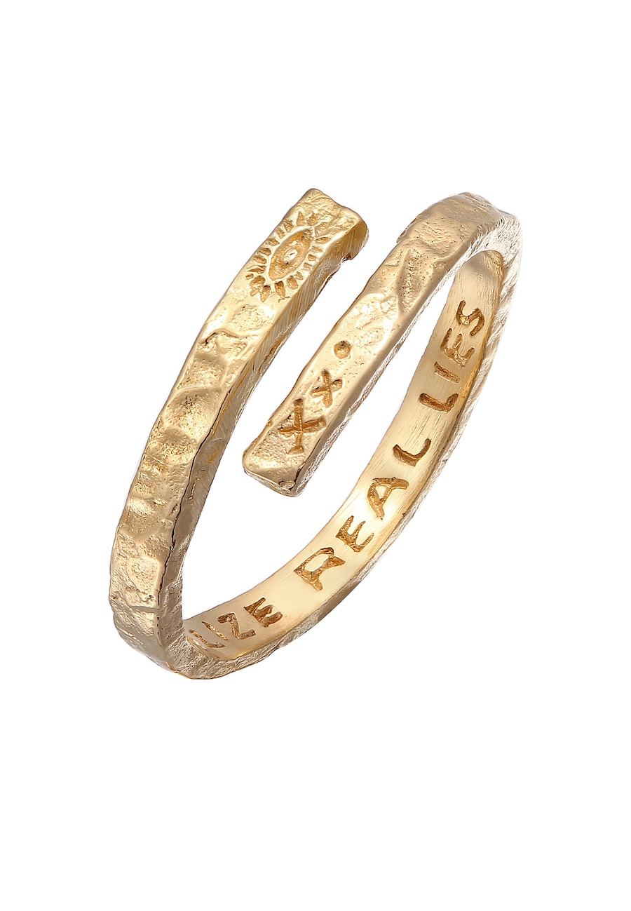 Haze & Glory Herren - Twisted Eye 925 Silber 62