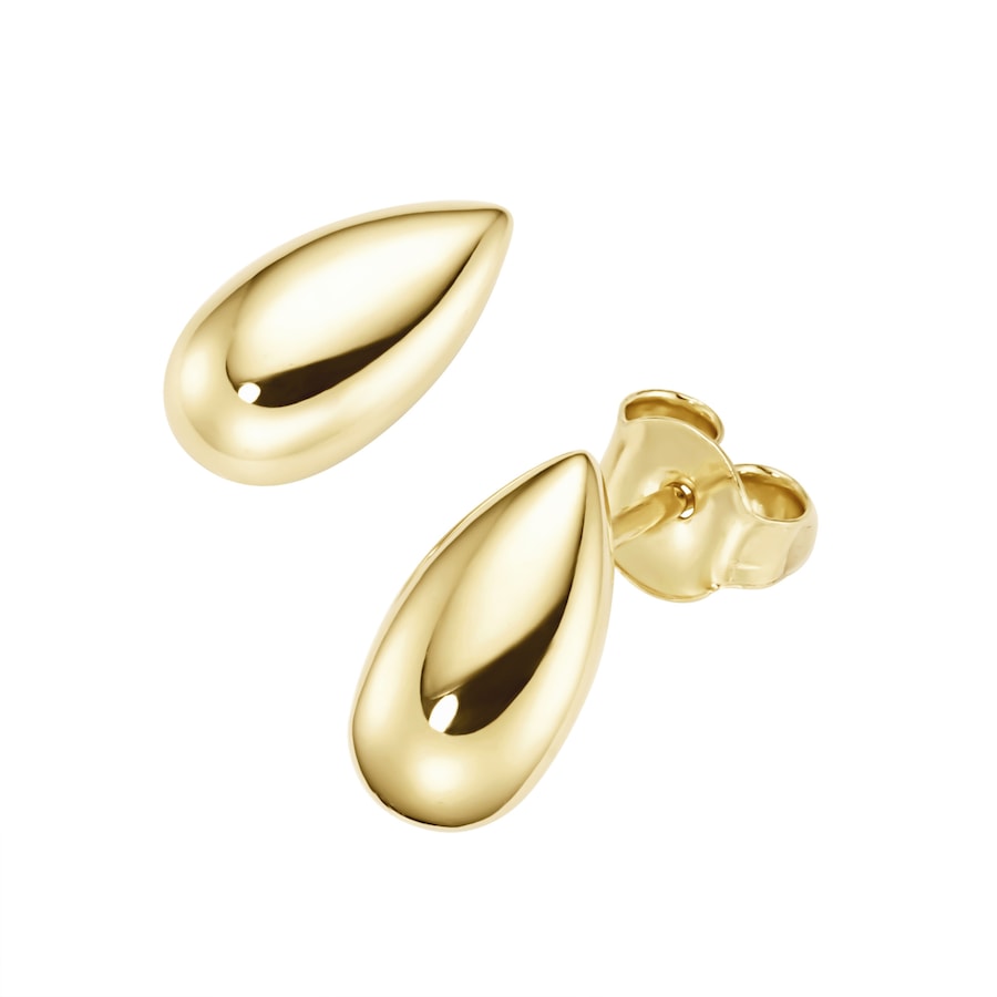 Luigi Merano Ohrstecker Tropfen, Gold 375 Onesize