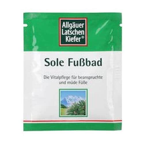 Allgäuer Latschenkiefer Sole Fußbad 100 g